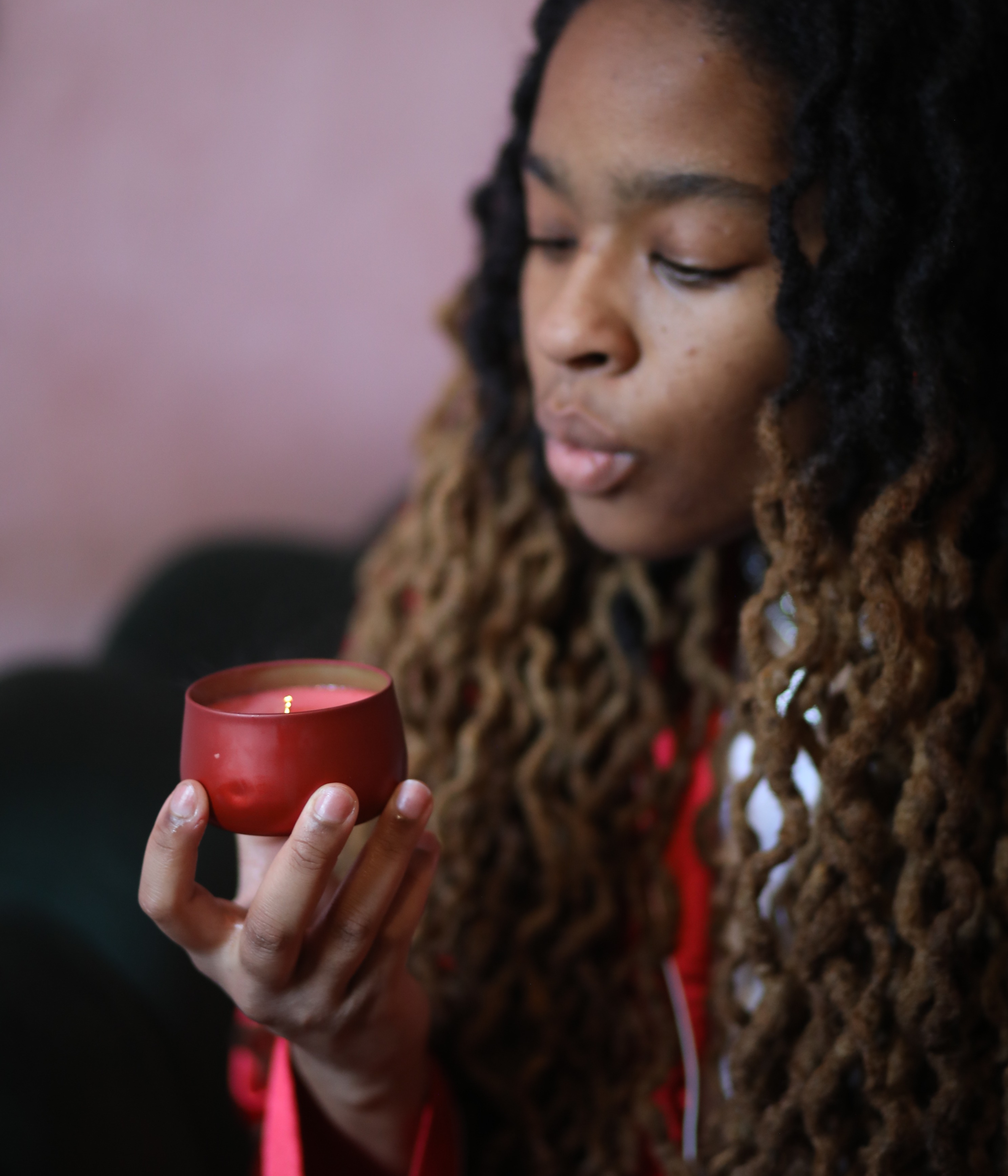 Luxury Candle - Strawberry Lemongrass