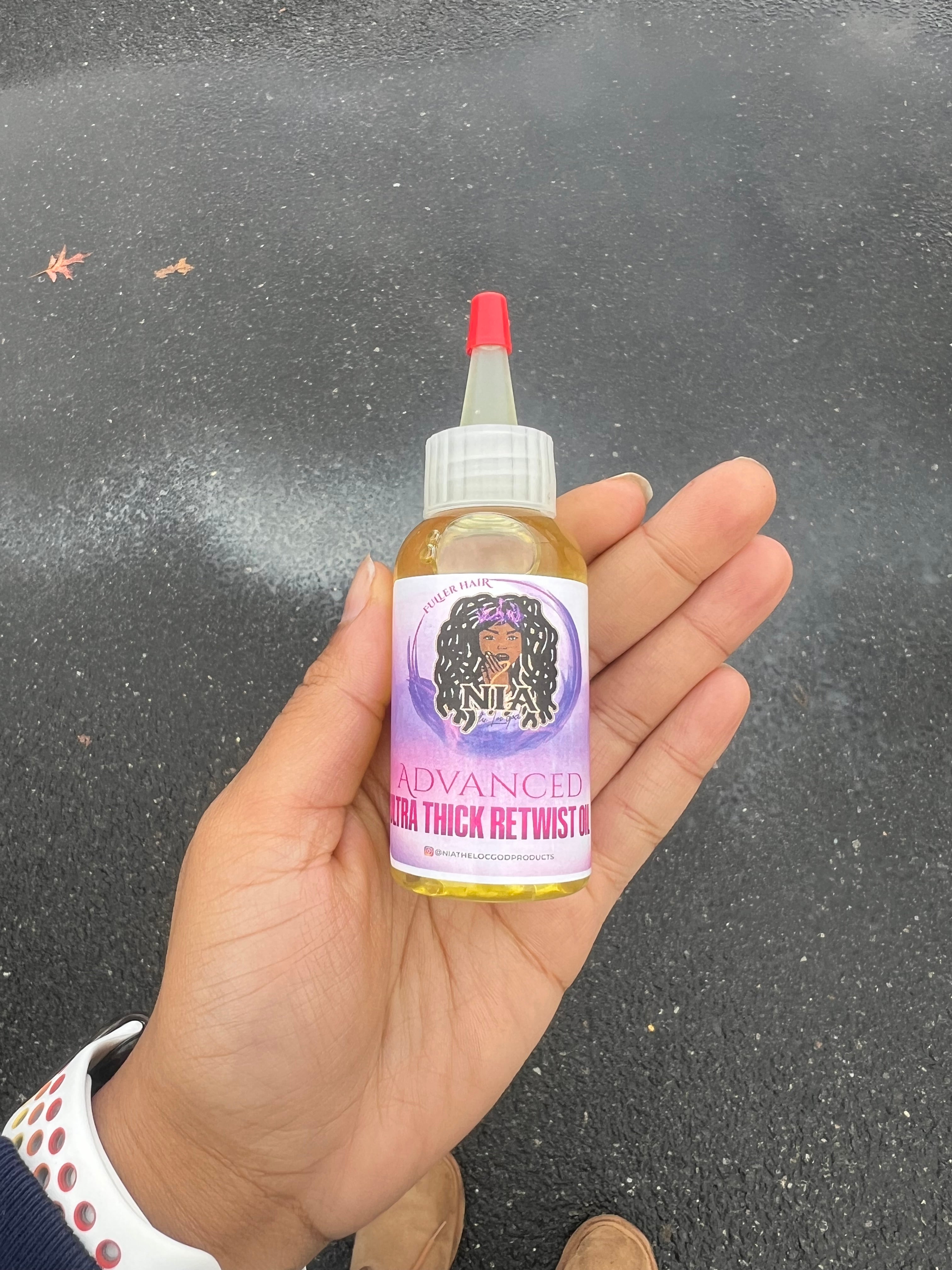 Thick Locs 2 in 1 Thickening & Retwist Oil