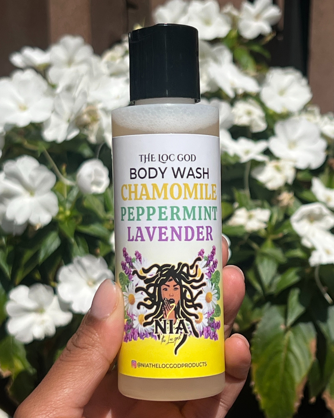 Body Wash - Chamomile Lavendar + Peppermint
