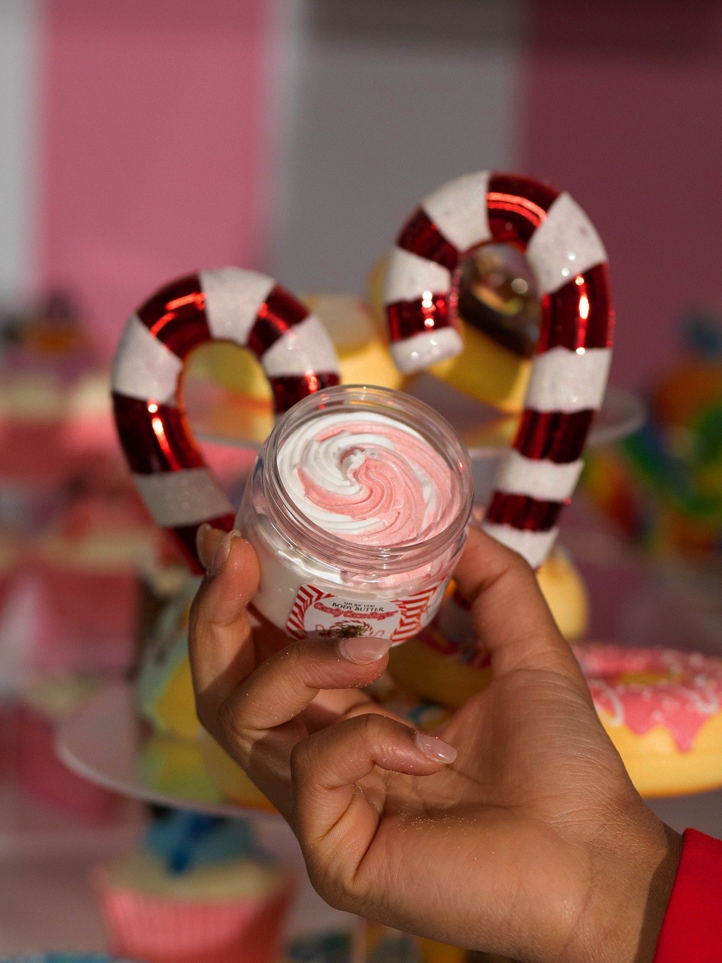 Whipped Candy Cane Sugar Body Butter