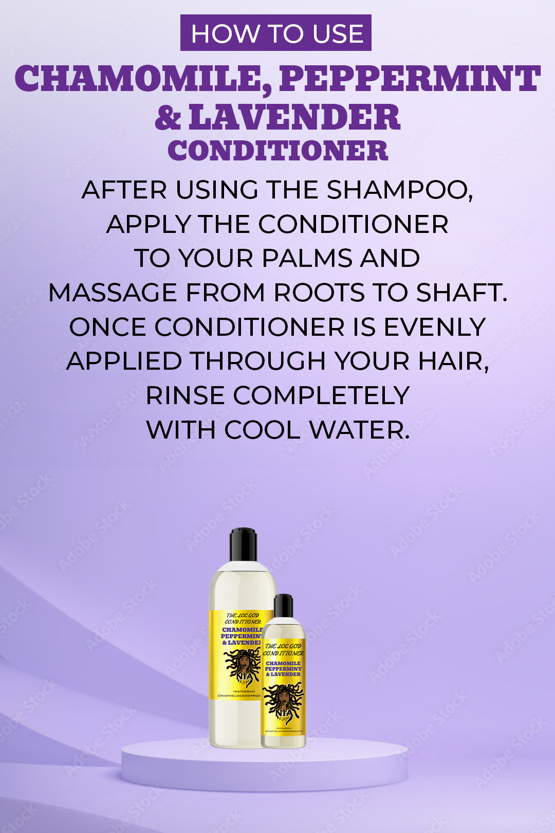 Conditioner - Chamomile, Peppermint + Lavender