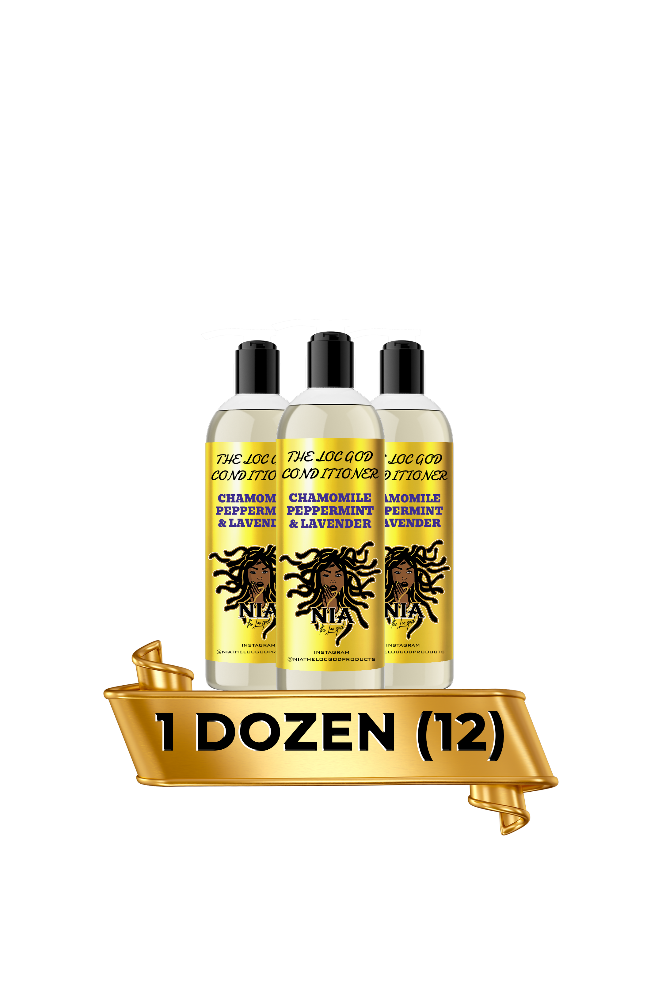1 Doz - Conditioner - Peppermint Chamomile + Lavender