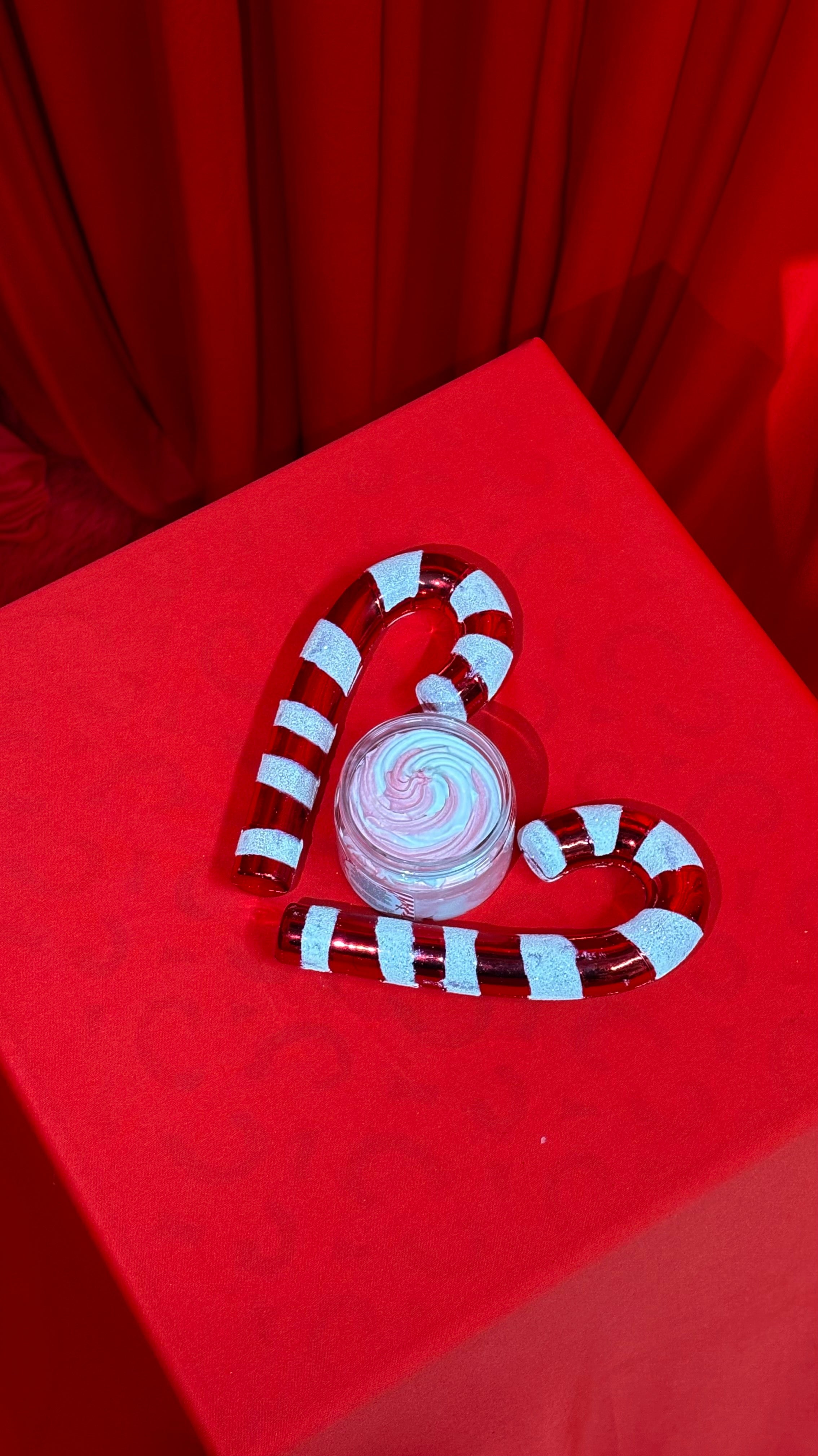 Whipped Candy Cane Sugar Body Butter