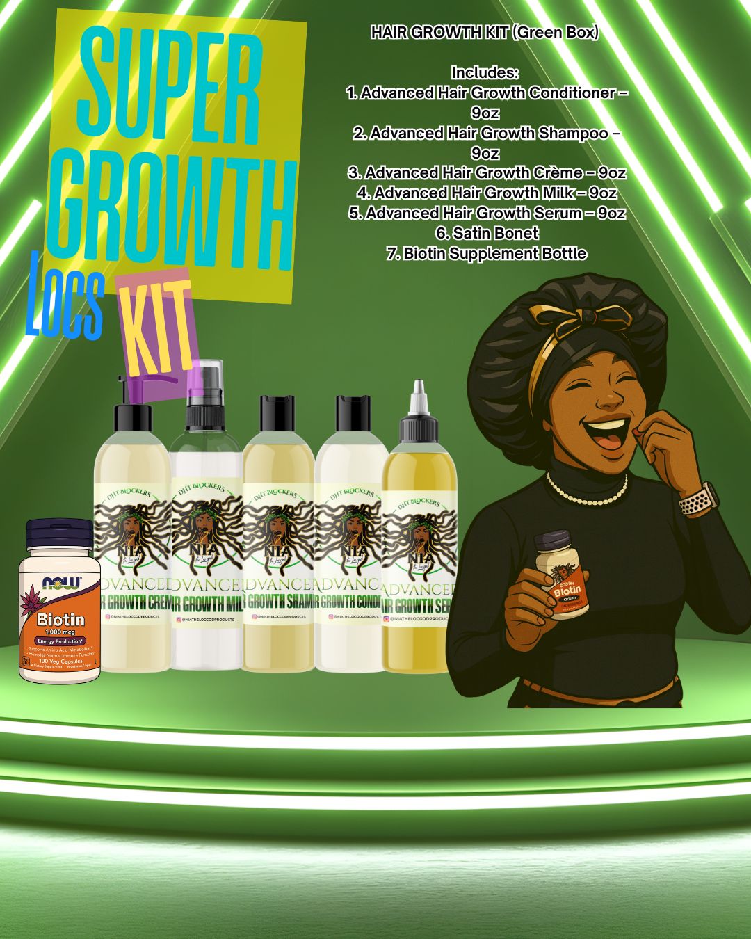 Holy Grail for Advanced Hair Growth KIt