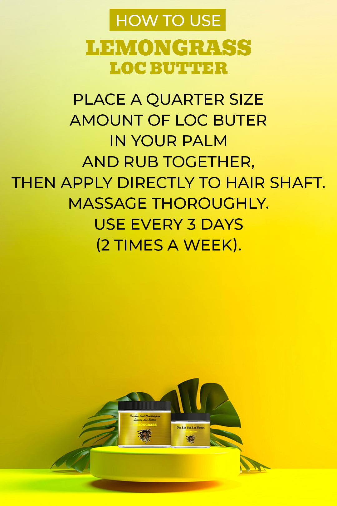 Loc Butter - Lemongrass