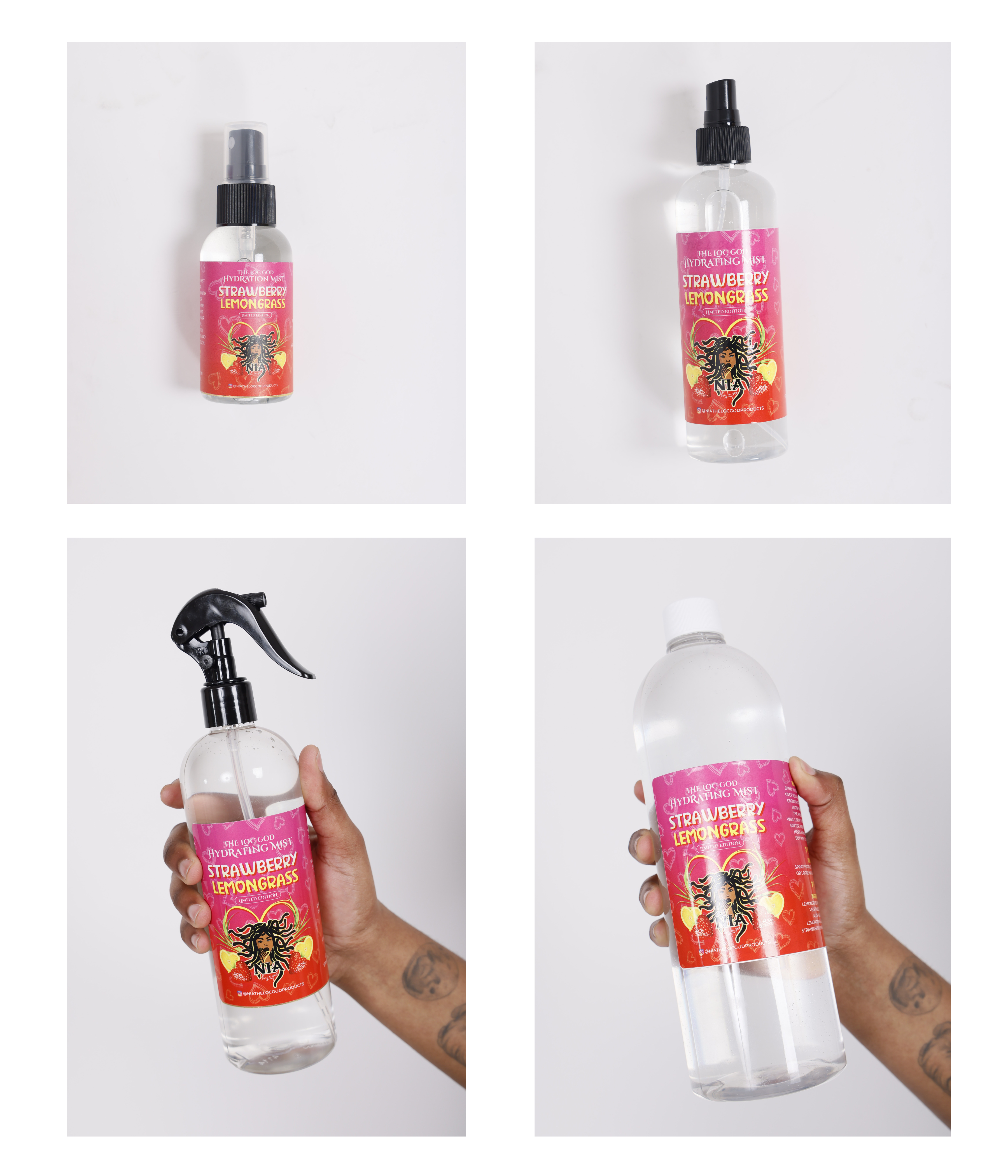 Hydration Mist- Strawberry Lemongrass