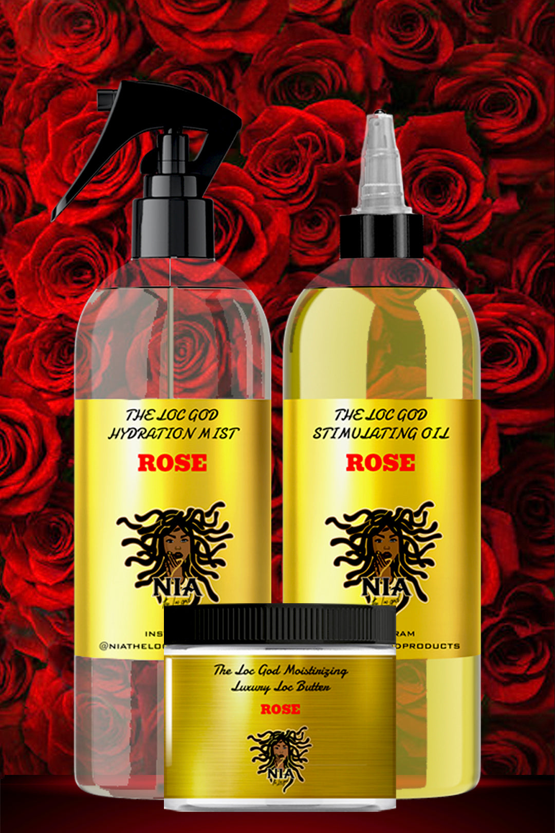Loc Bundles - Rose