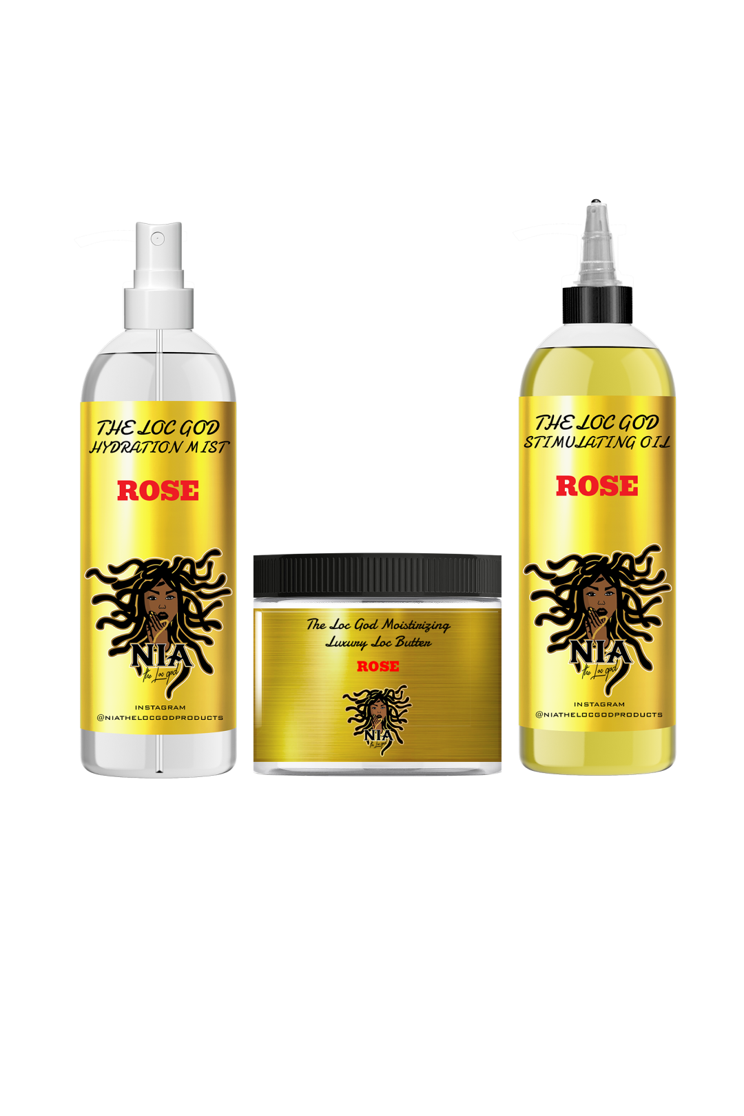 Loc Bundles - Rose
