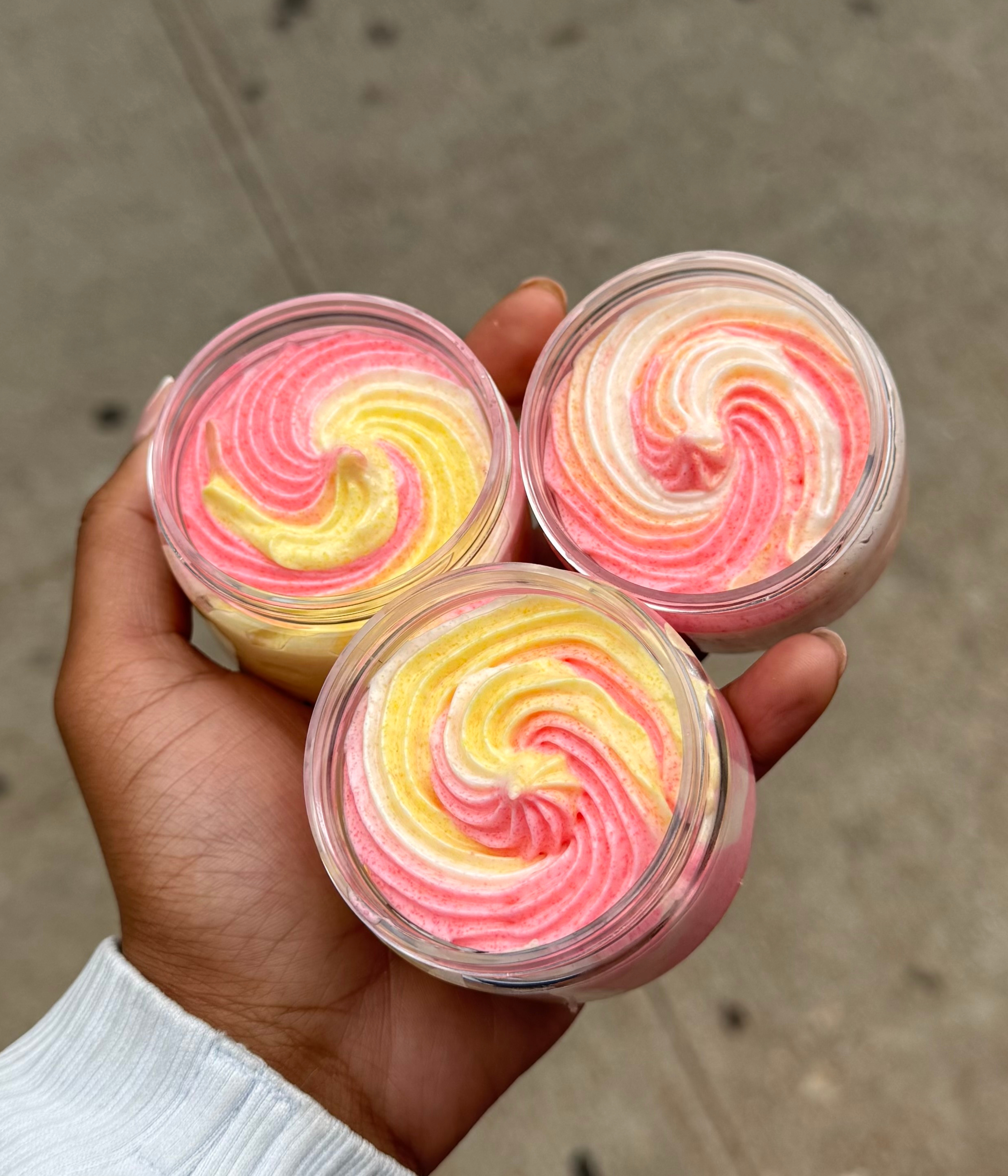 Whipped Sugar Scrub - Strawberry Lemongrass