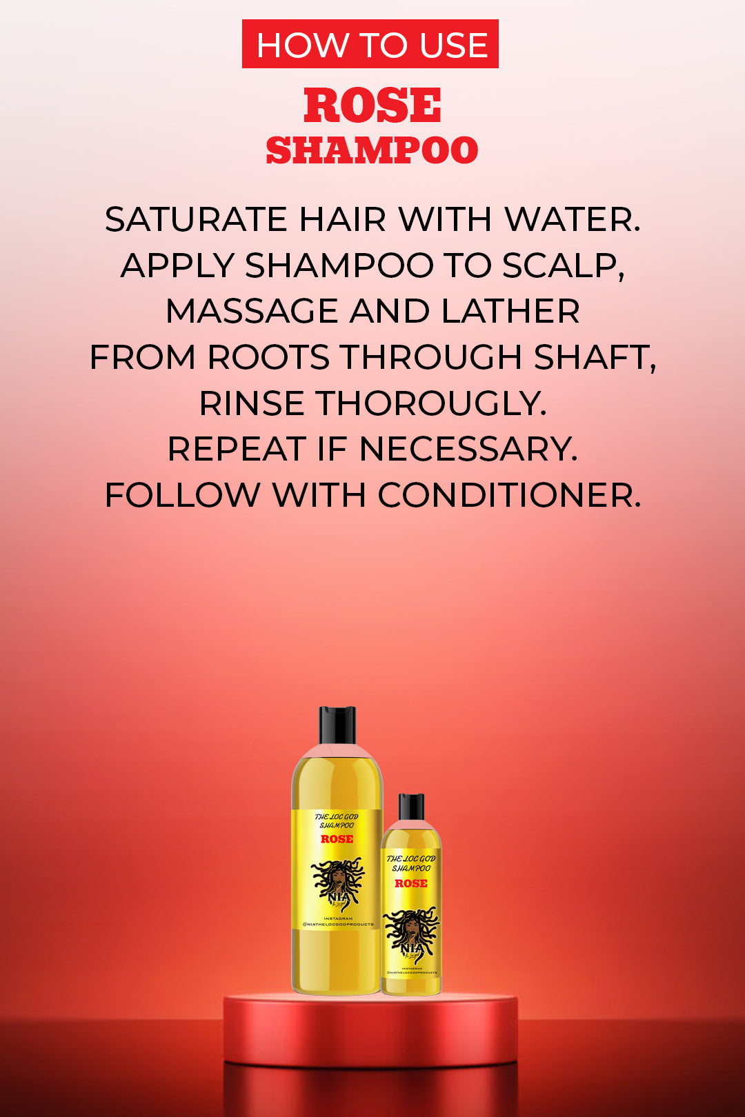 Shampoo - Rose