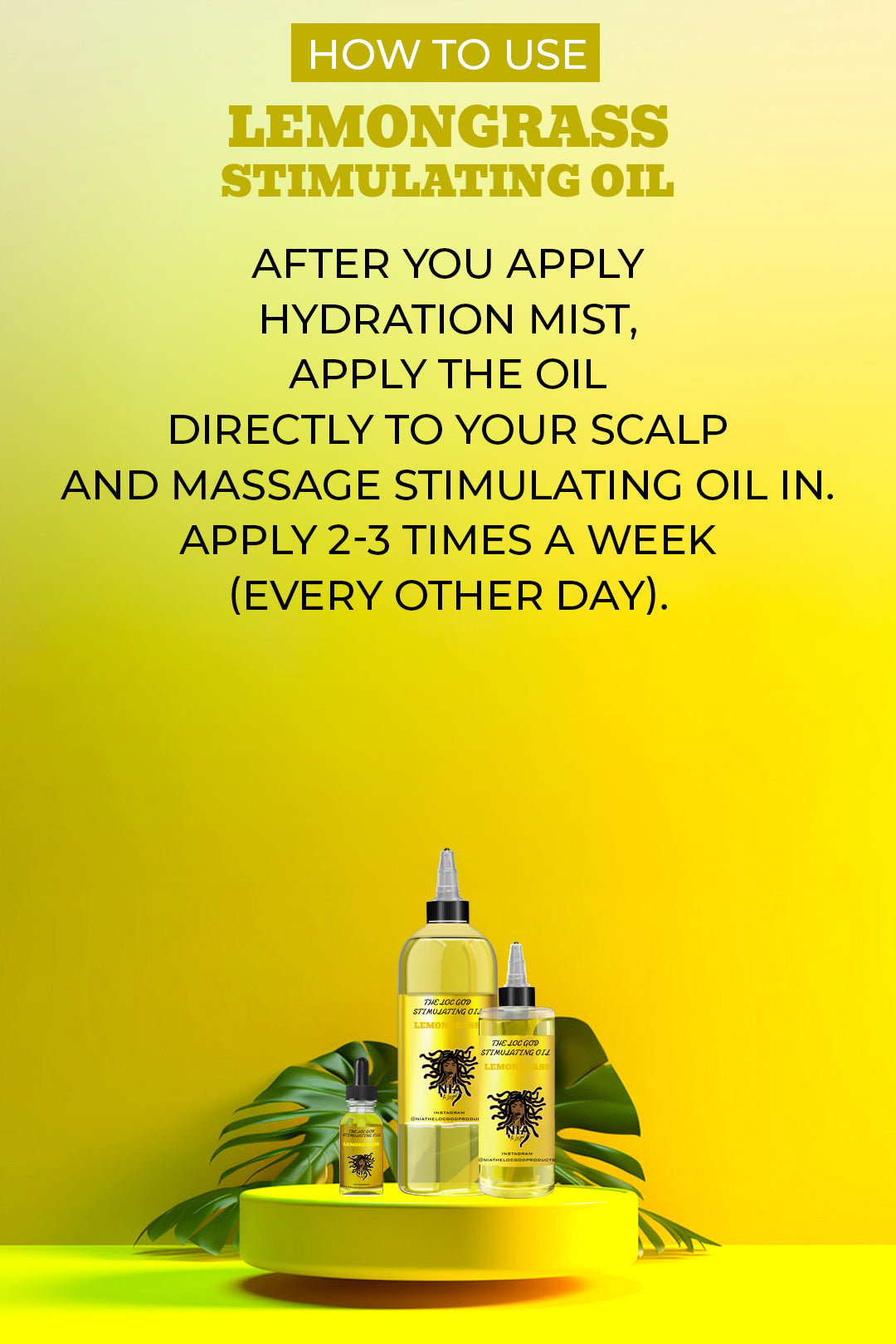 Stimulating Oil - Lemongrass