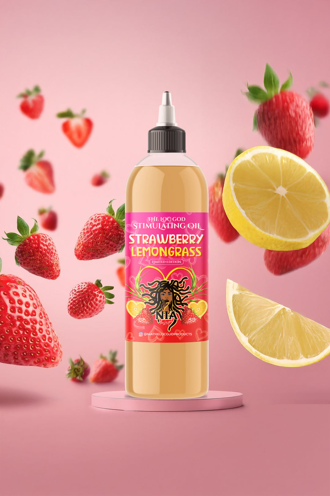 仏CD Negril Negril LG21021 Lagoon /00110 Stimulating Oil - Strawberry Lemongrass