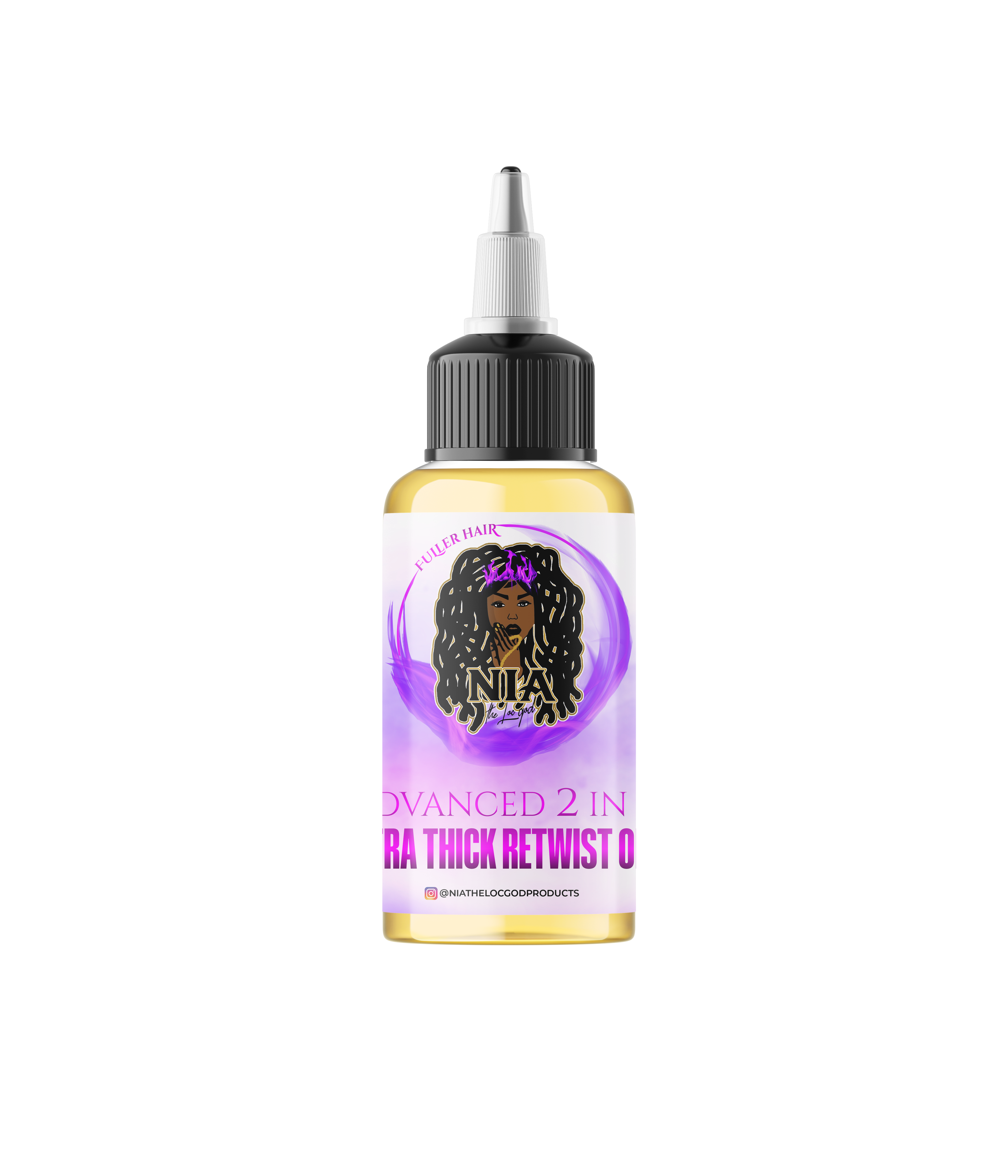 Thick Locs 2 in 1 Thickening & Retwist Oil