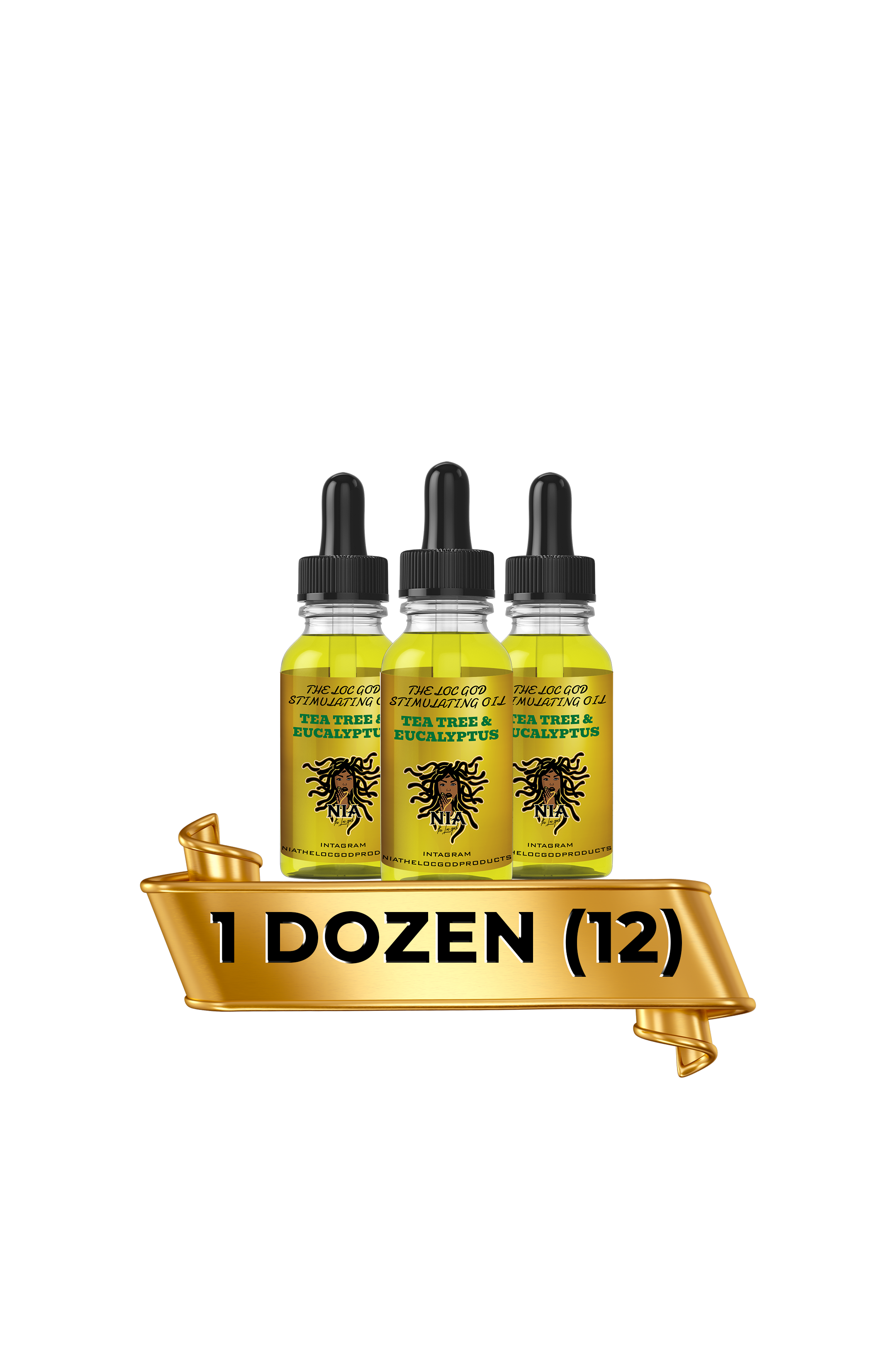 1 Dozen - Stimulating Oils - Tea Tree + Eucalyptus