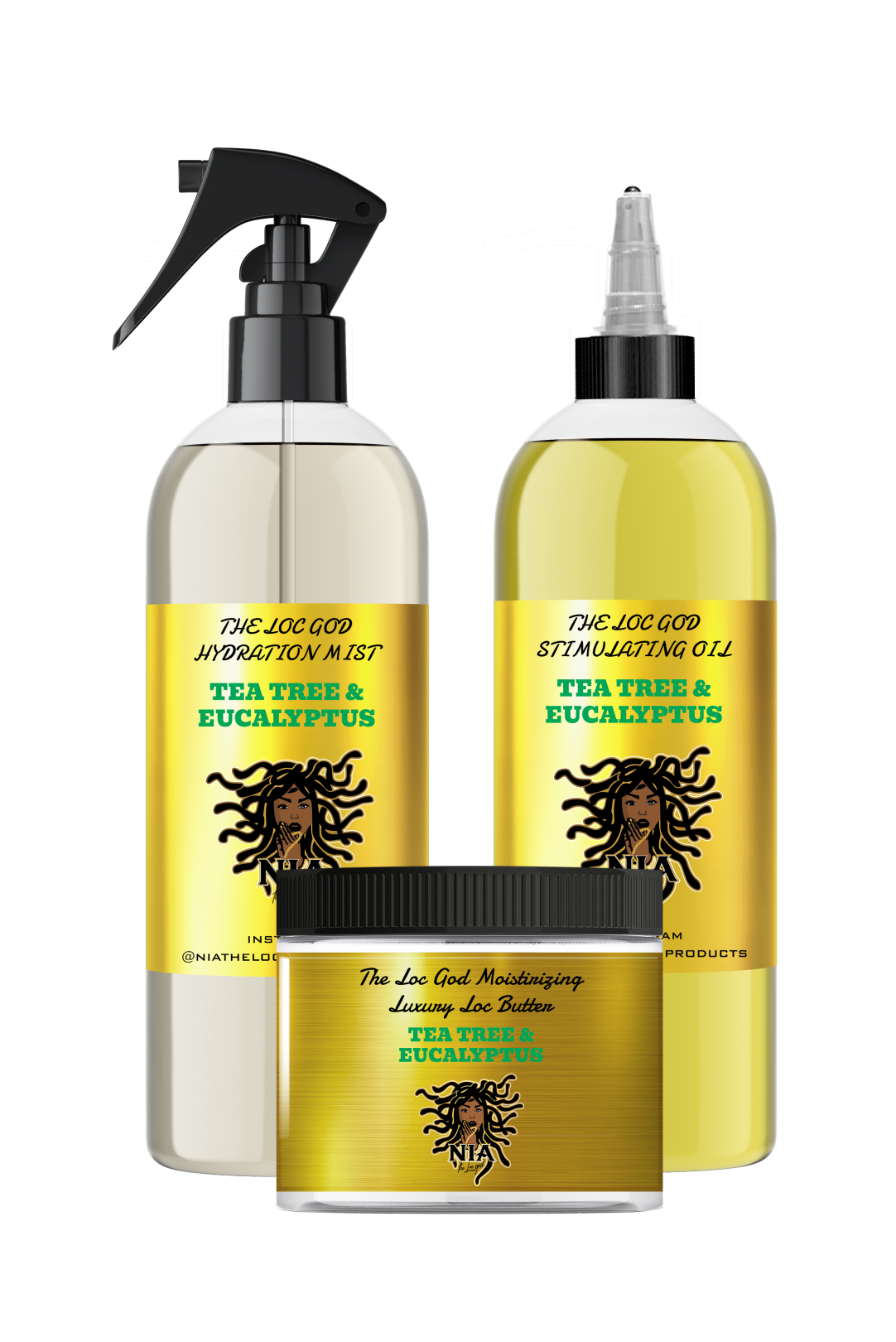 Loc Bundles - Tea Tree + Eucalyptus