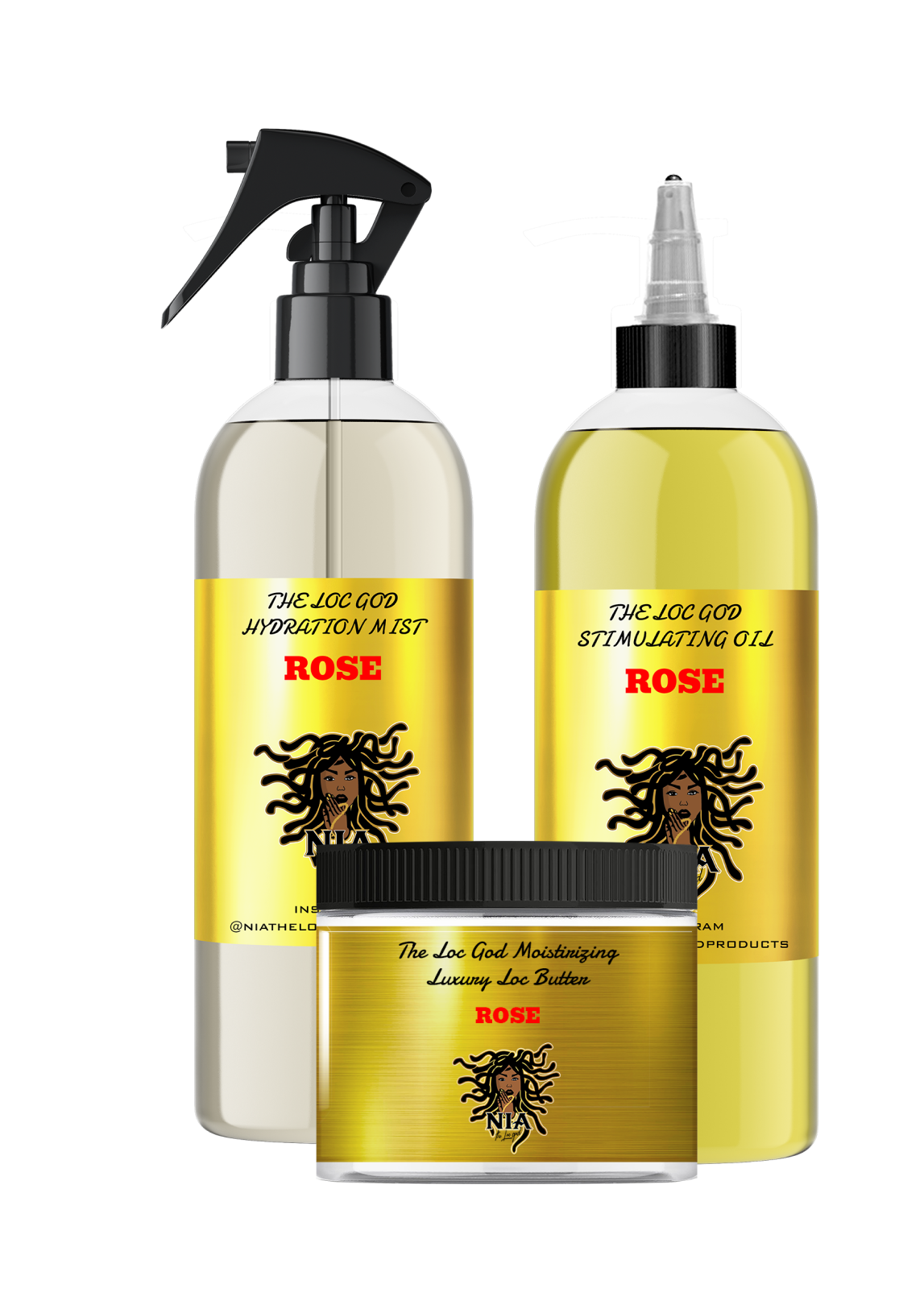 Loc Bundles - Rose
