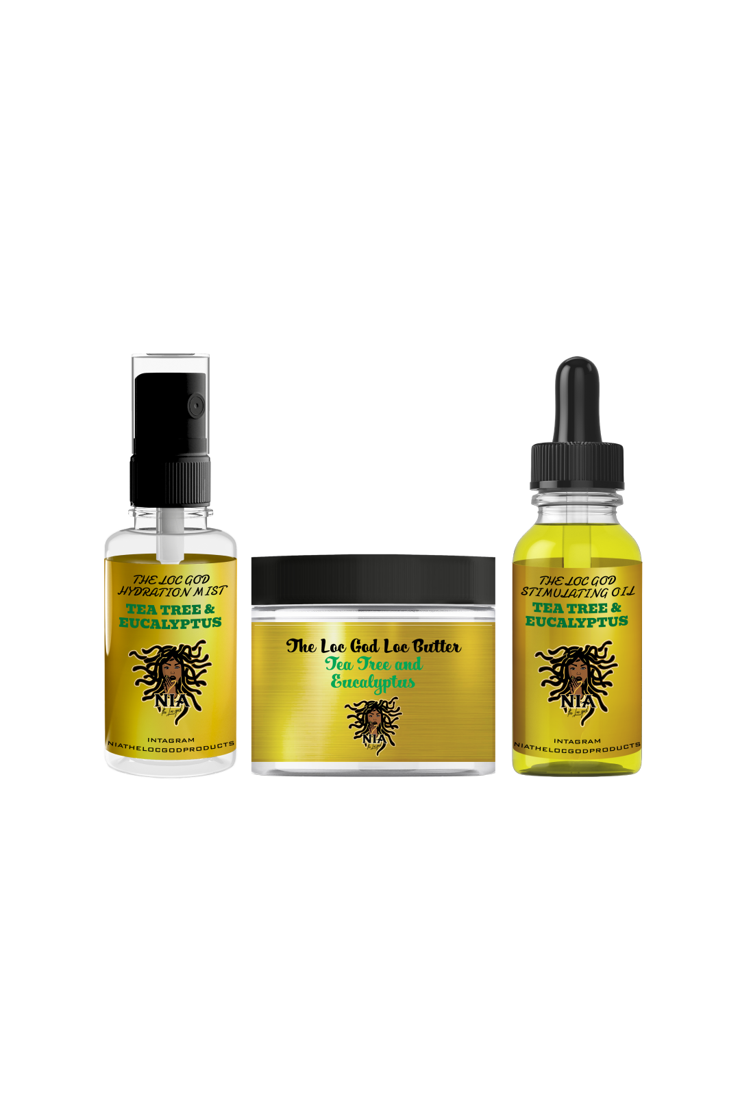 Loc Bundles - Tea Tree + Eucalyptus