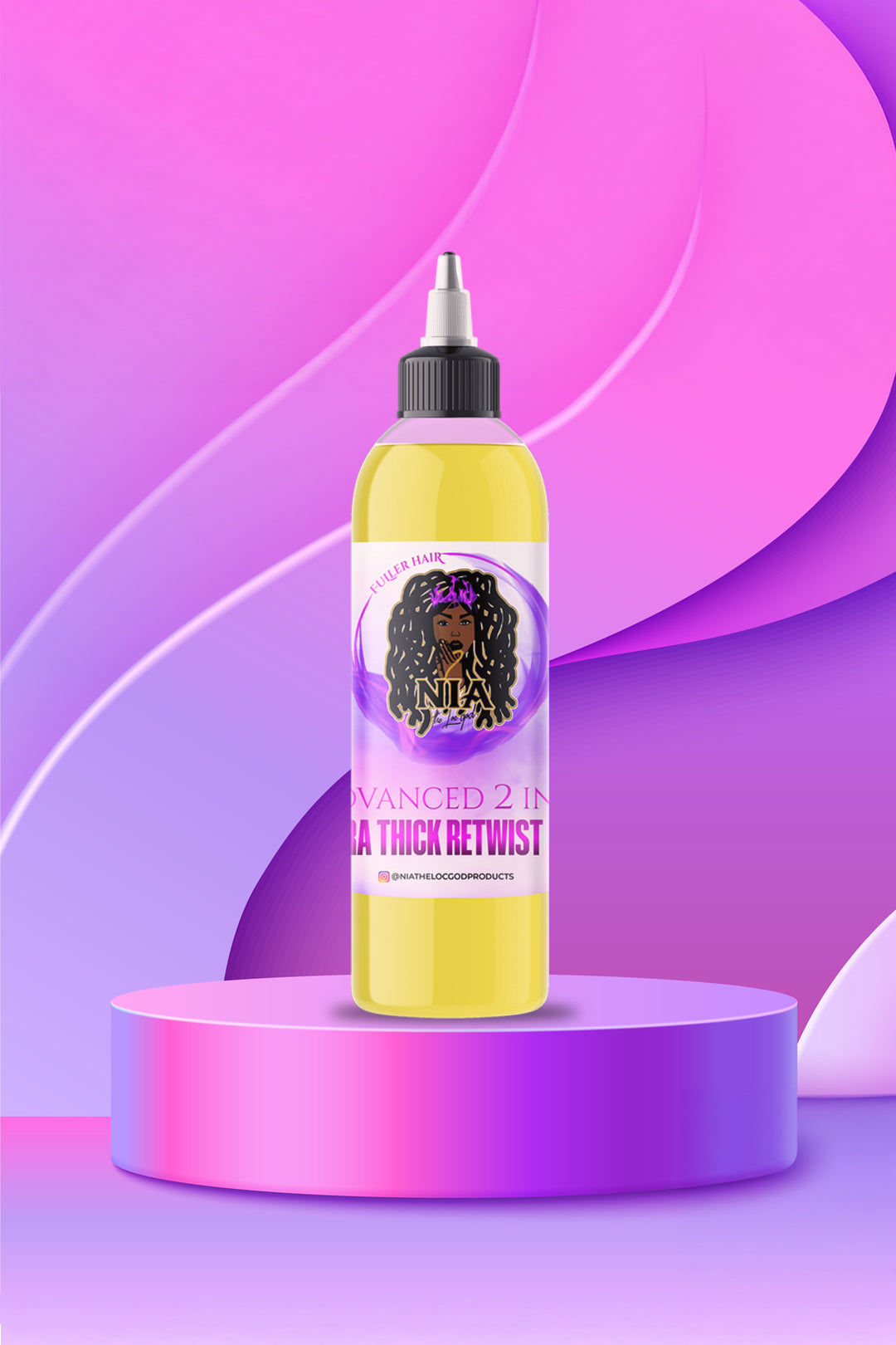 Thick Locs 2 in 1 Thickening & Retwist Oil