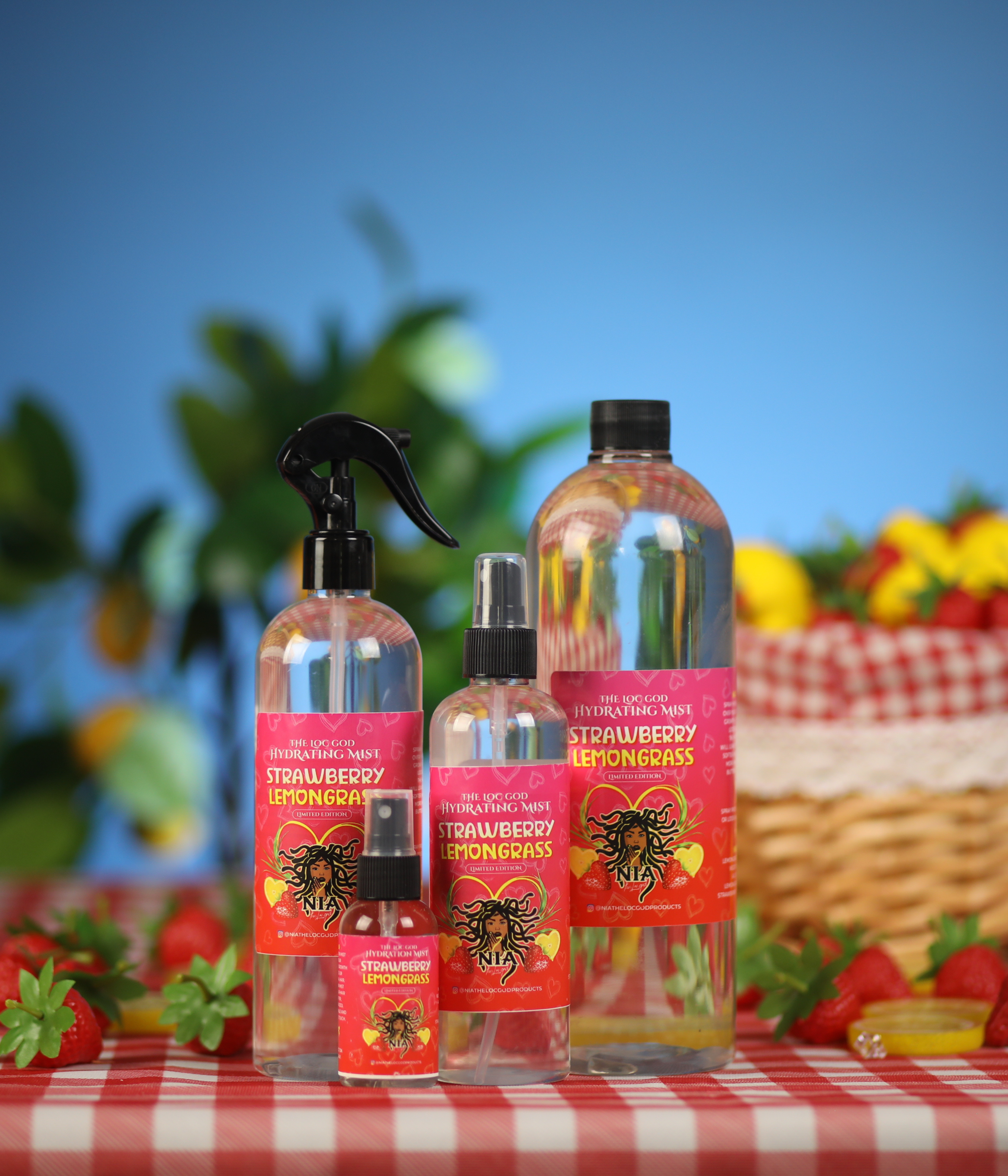 Hydration Mist- Strawberry Lemongrass