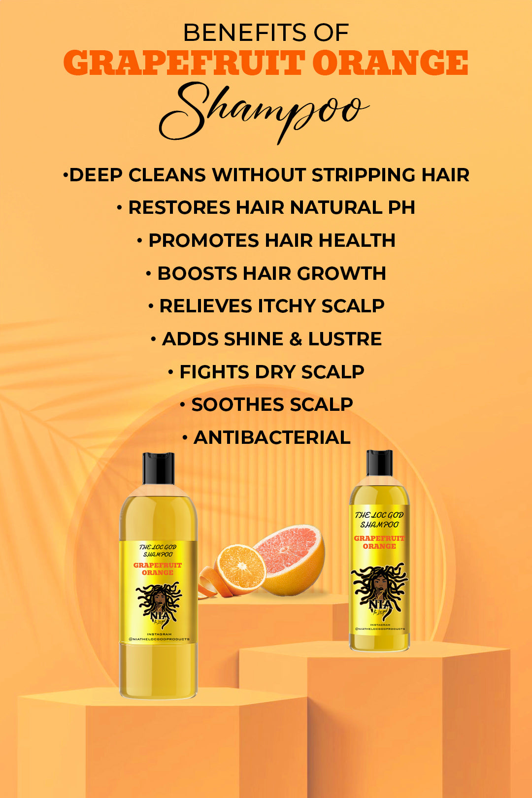 Shampoo - Grapefruit Orange