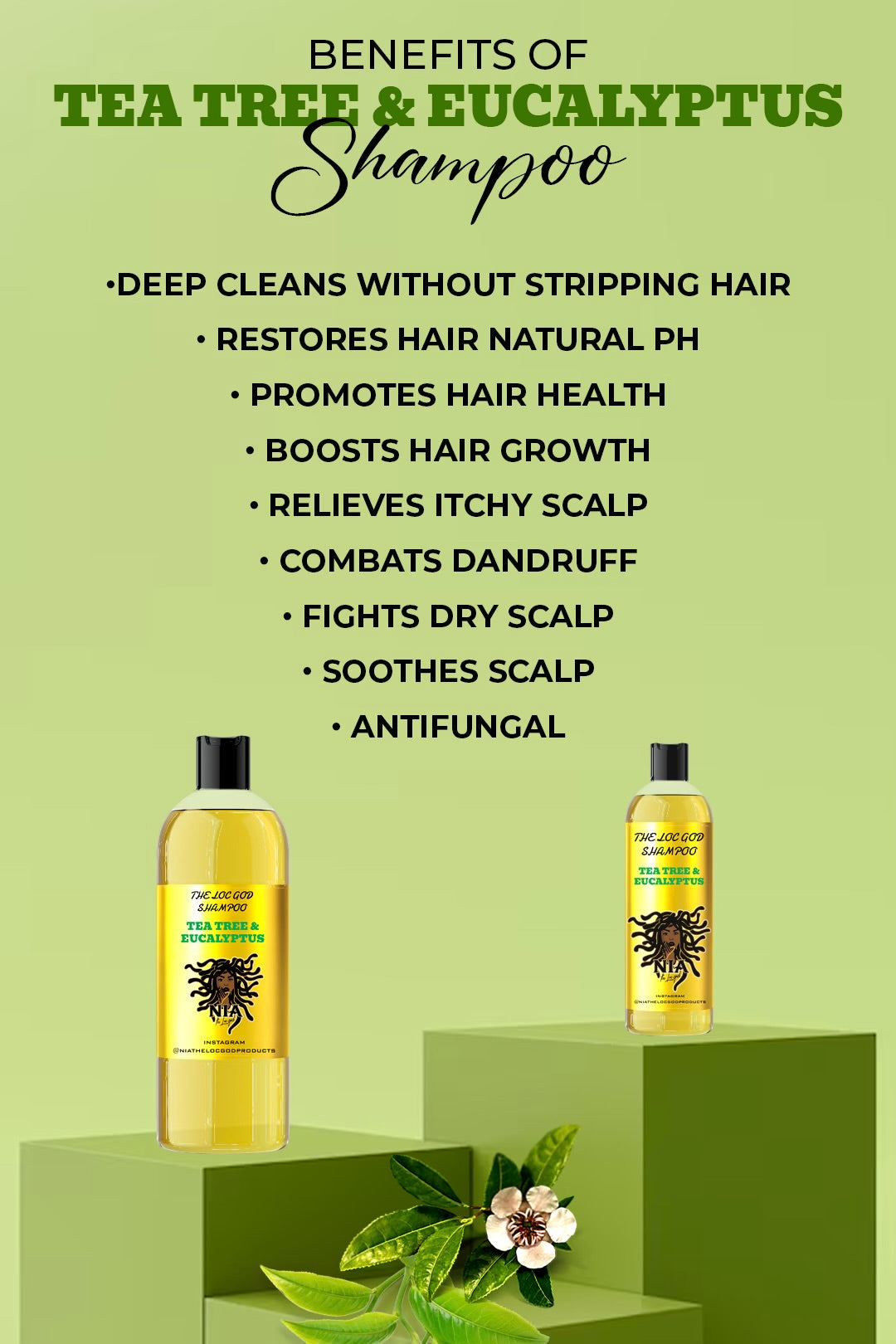 Shampoo - Tea Tree + Eucalyptus