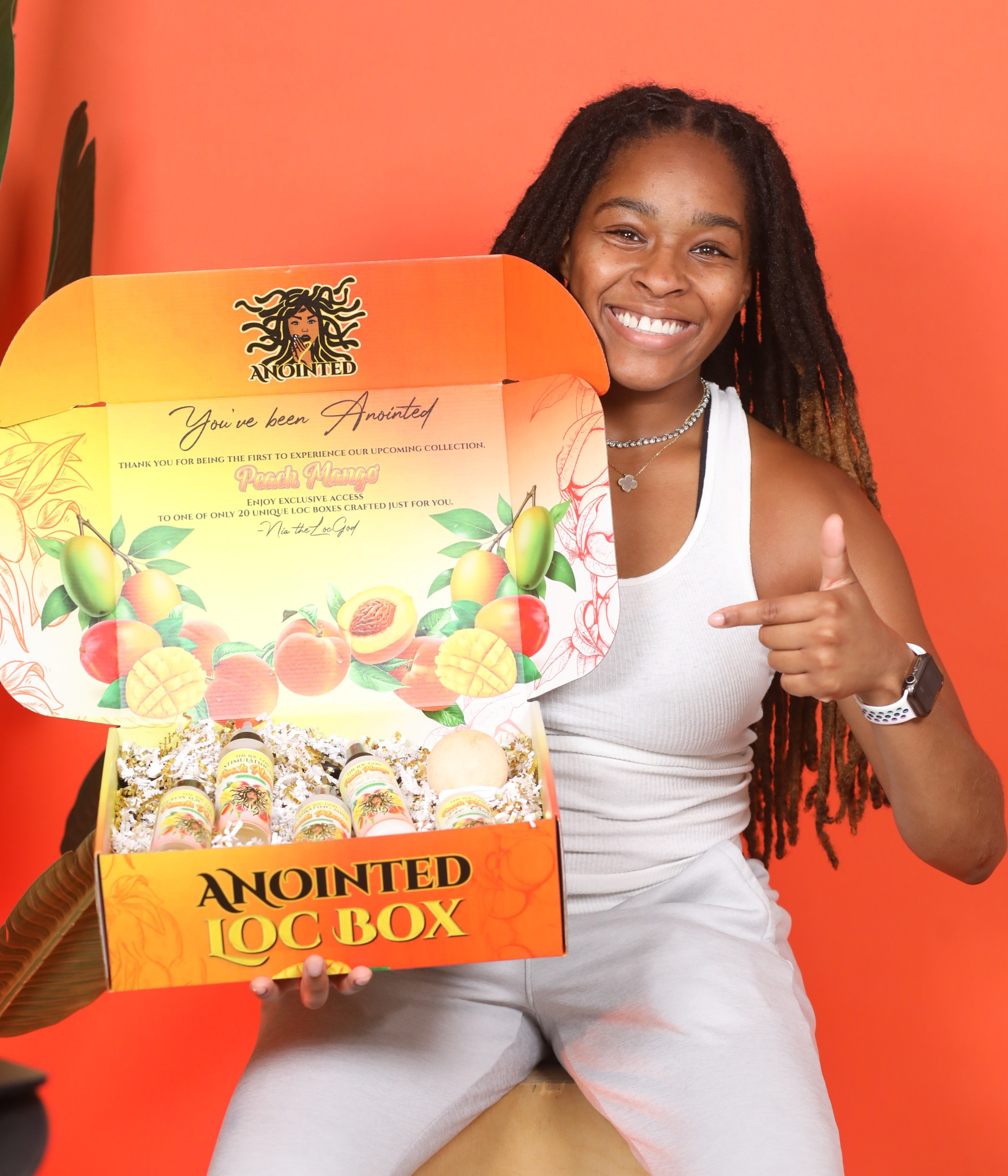 The Anointed Box – Peach Mango