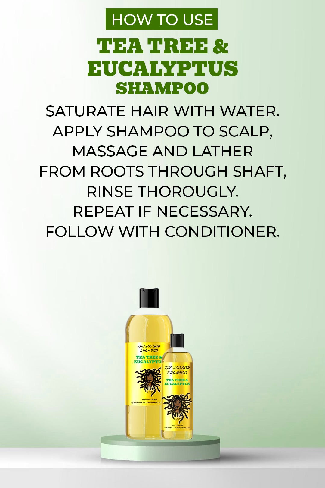 Shampoo - Tea Tree + Eucalyptus