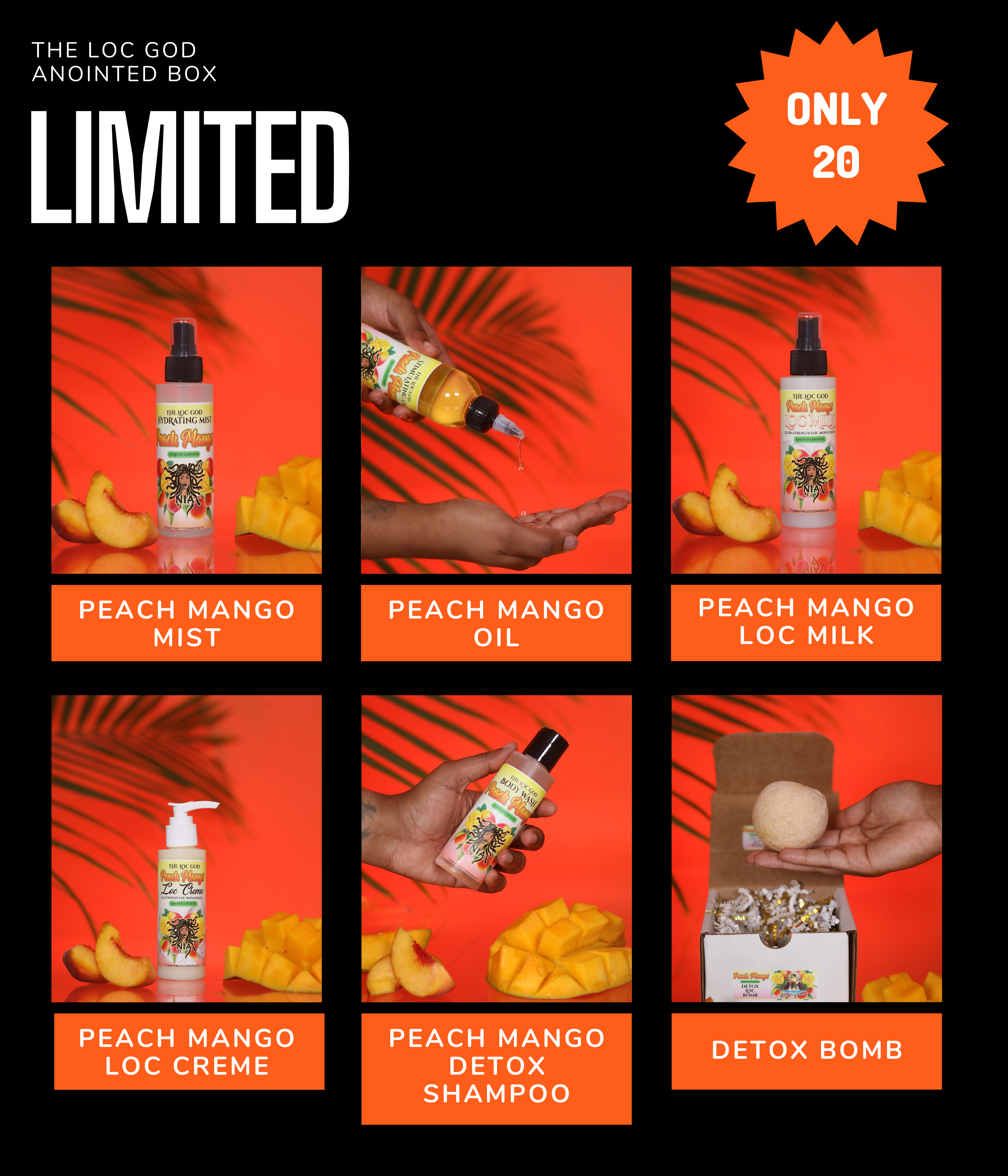 The Anointed Box – Peach Mango