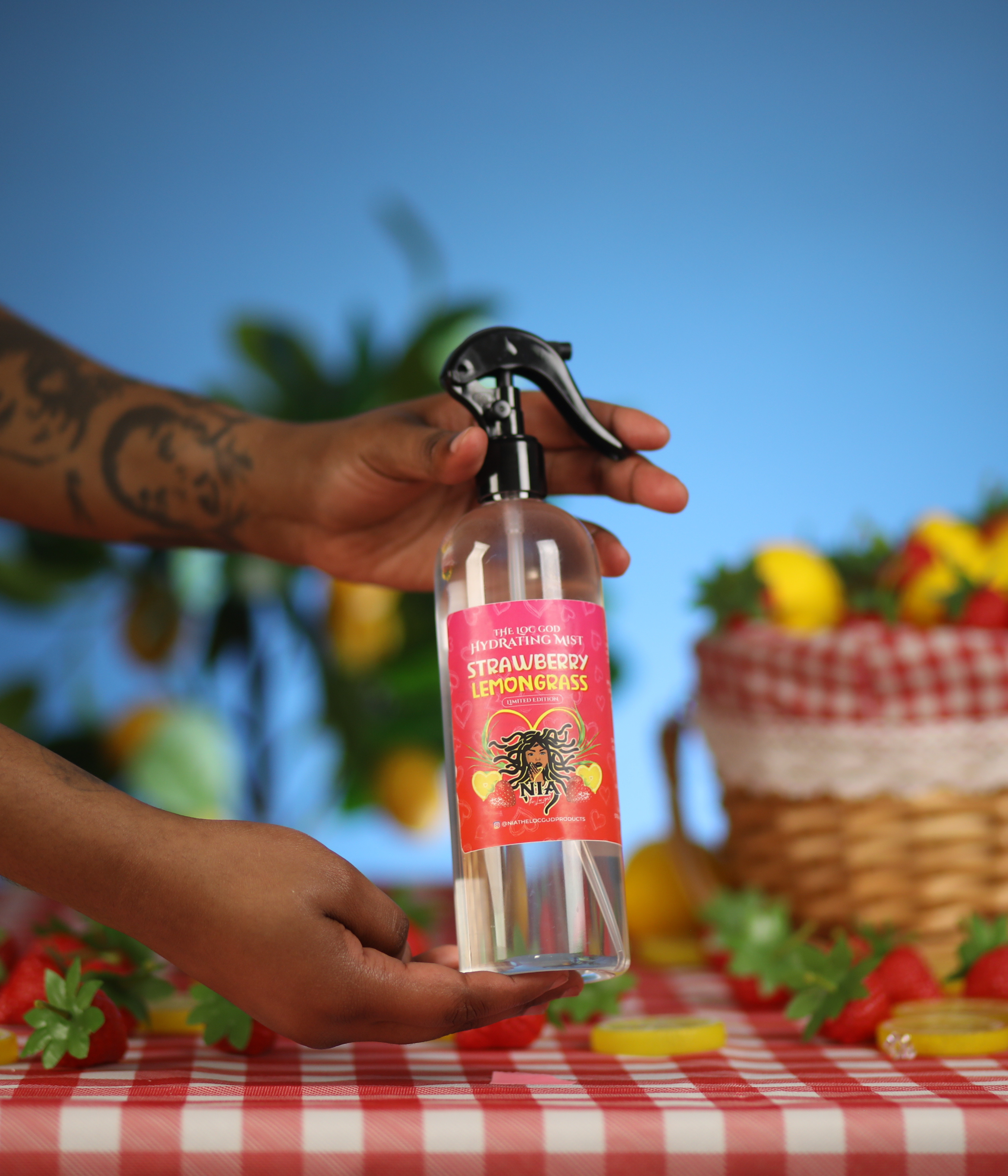 Hydration Mist- Strawberry Lemongrass