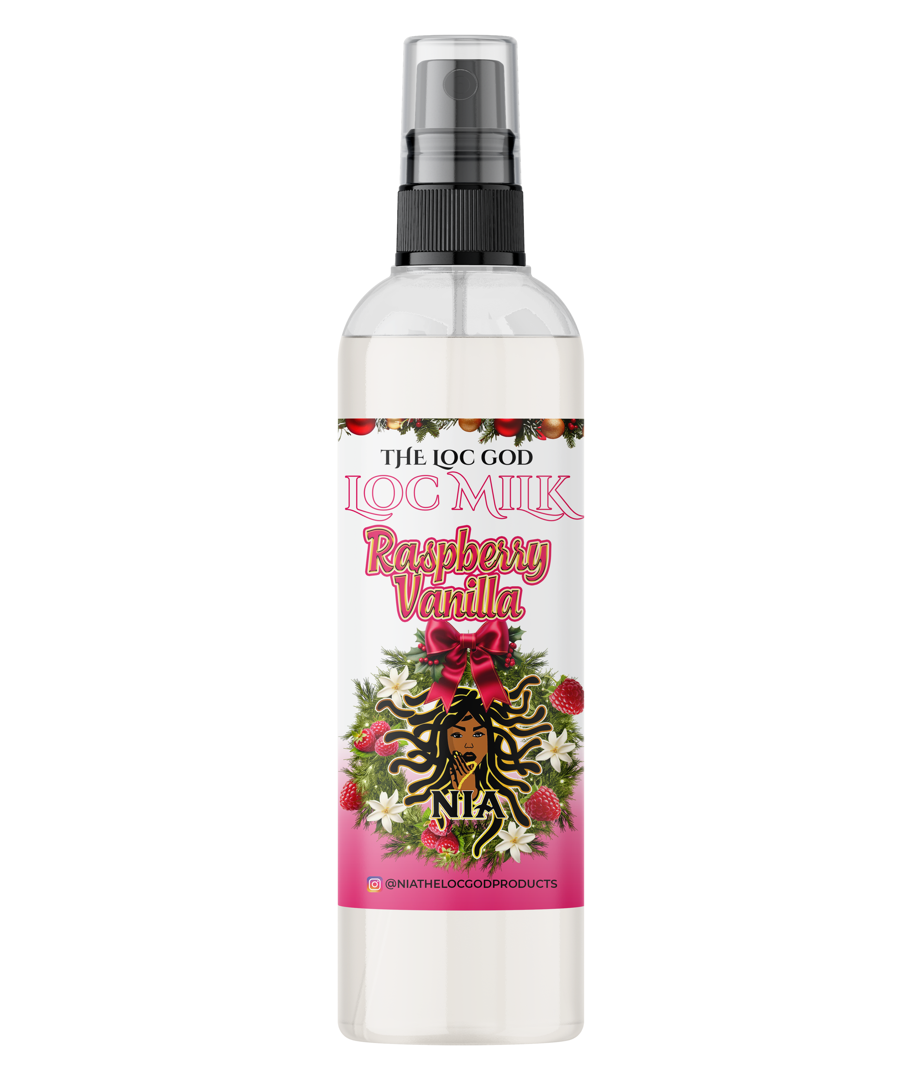 Raspberry Vanilla Loc Milk