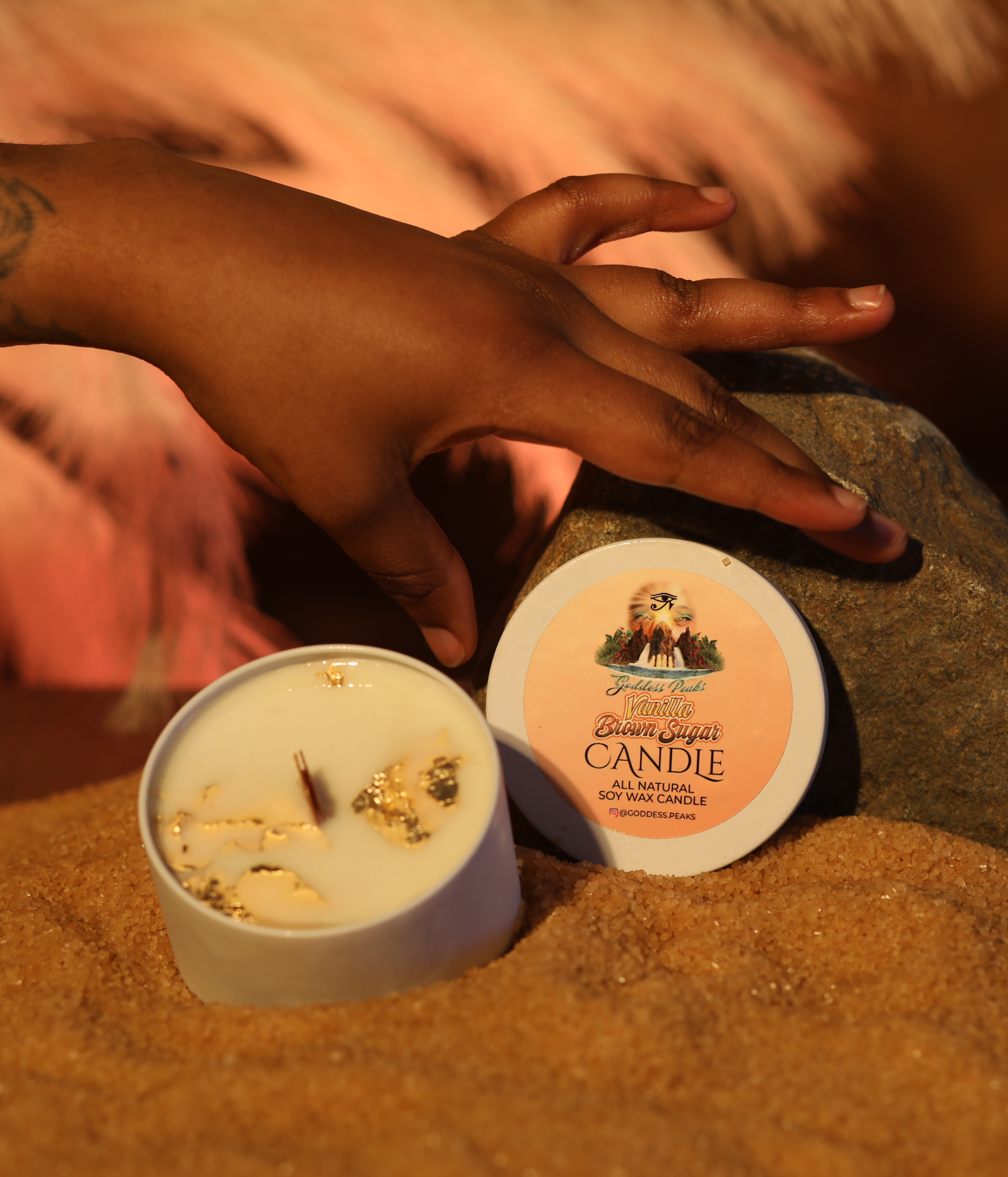 Luxury Candle - Vanilla Sugarcane