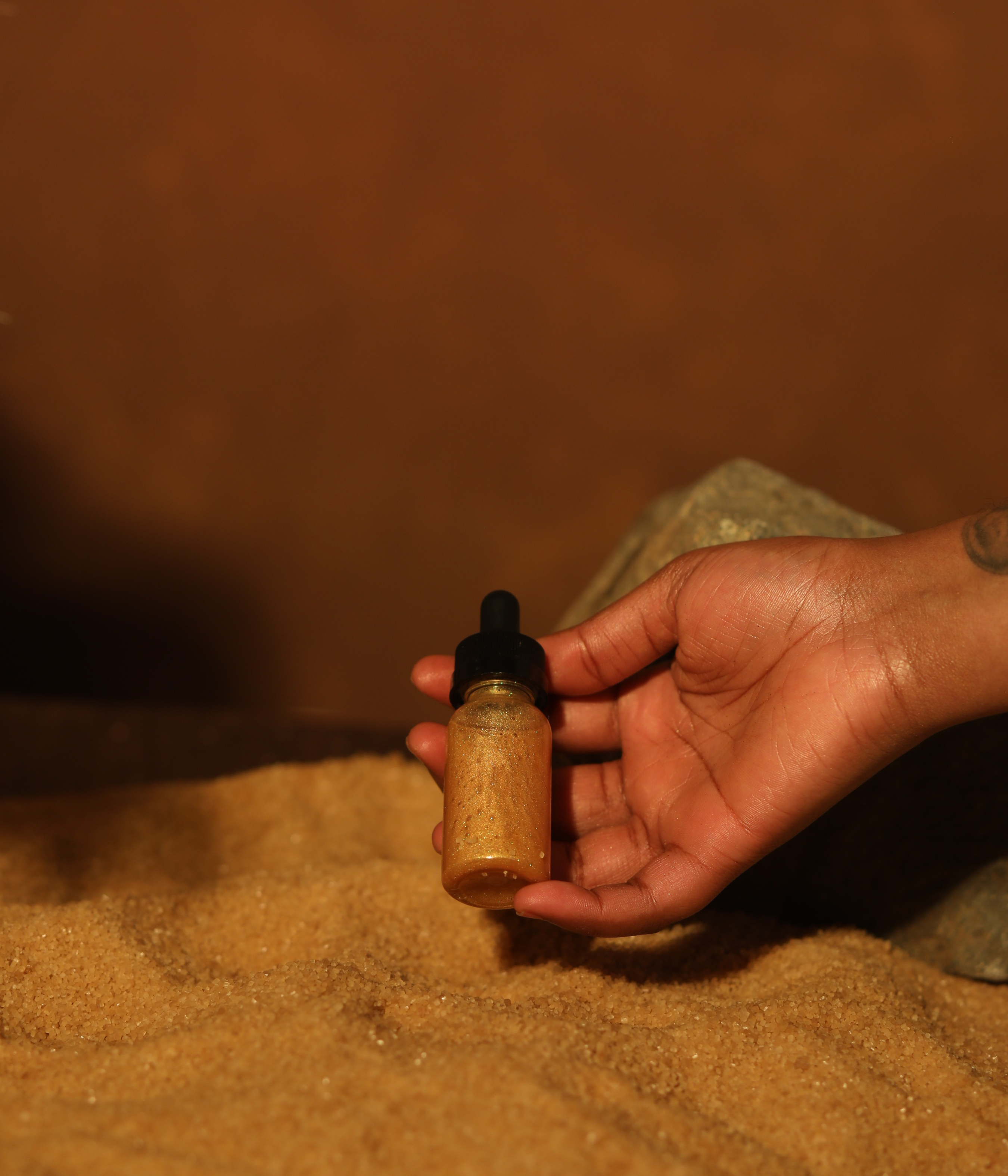 Shimmer Body Oil - Vanilla Brown Sugar