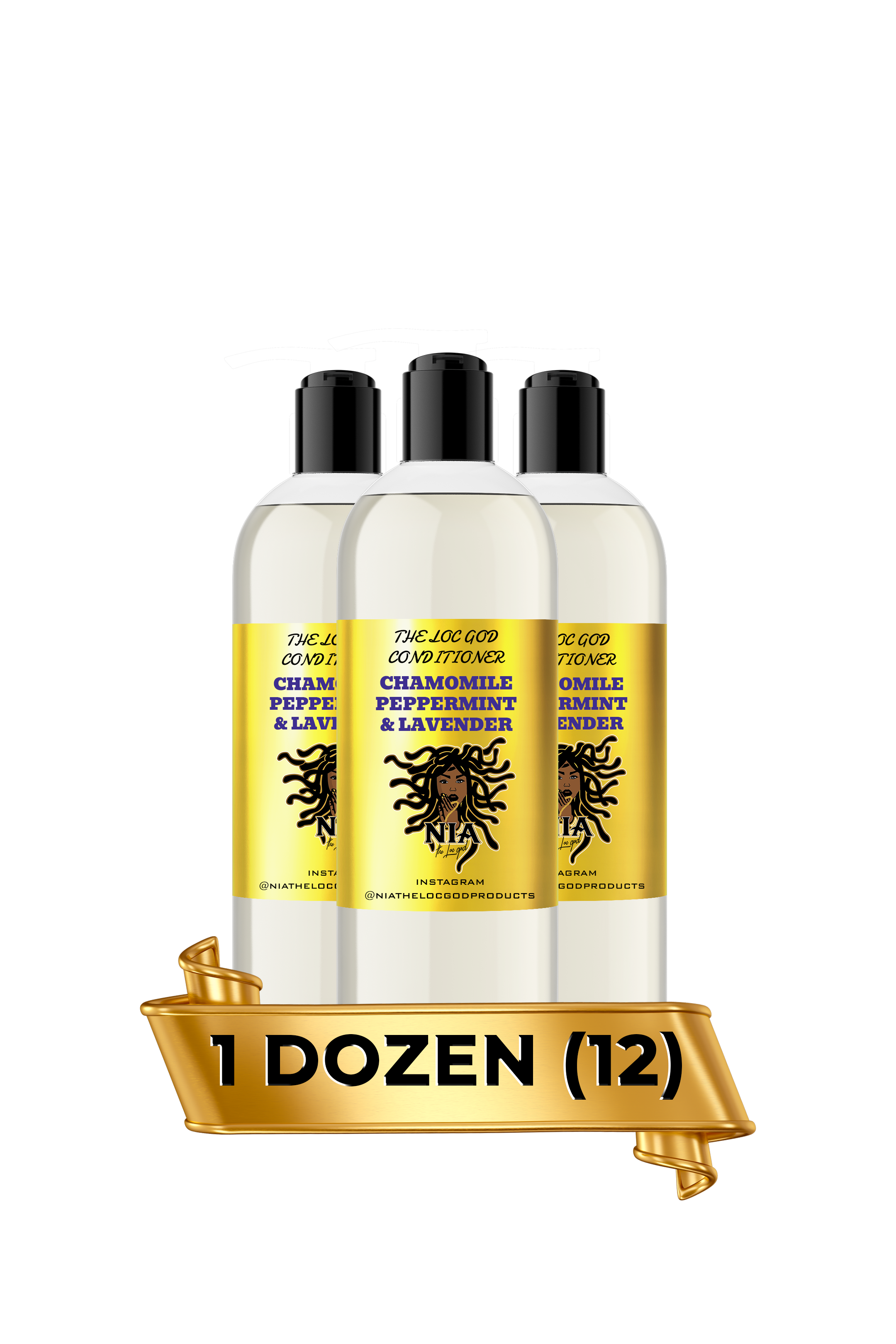 1 Doz - Conditioner - Peppermint Chamomile + Lavender