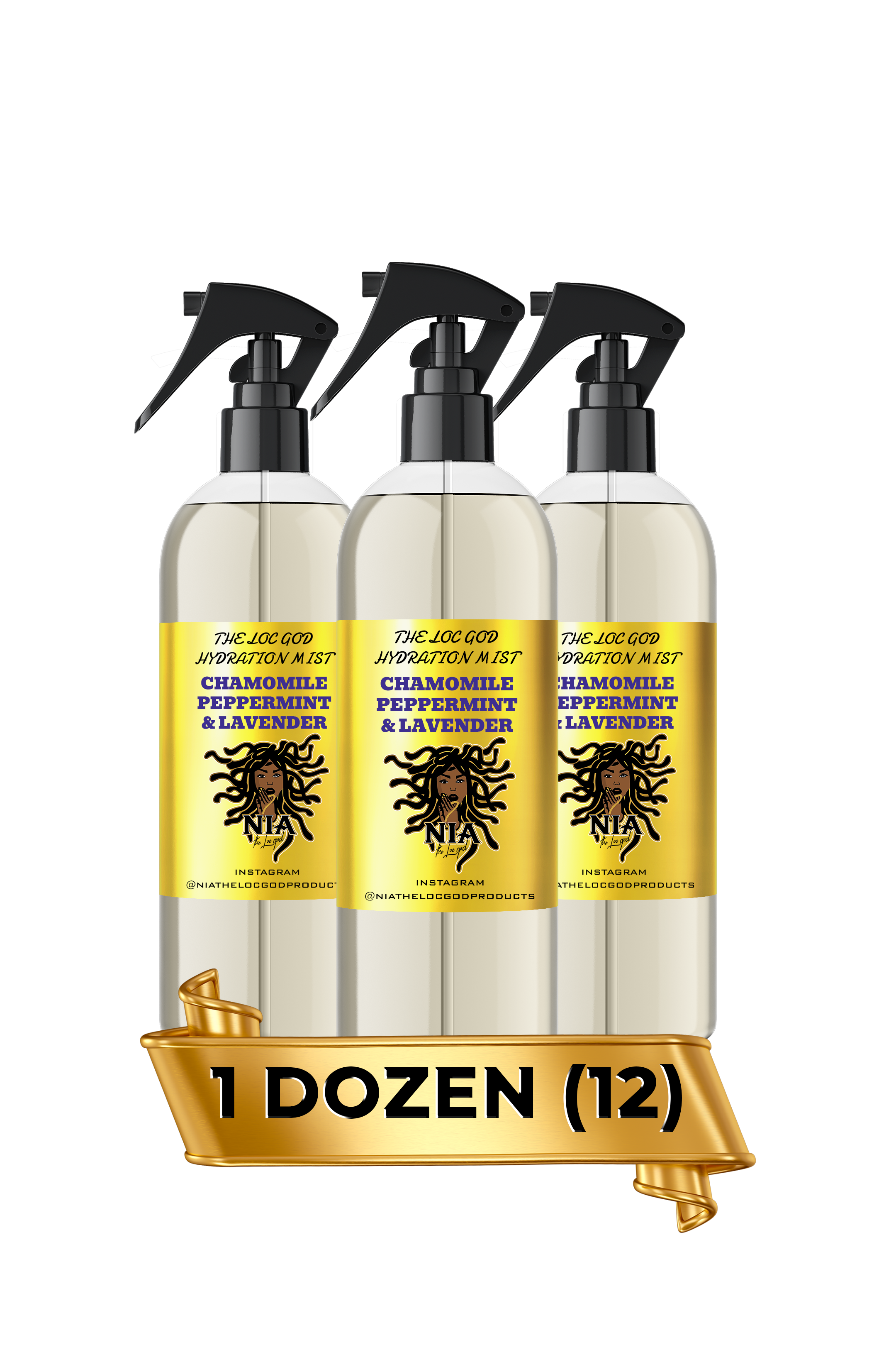 1 Doz - Hydration Mist - Chamomile Peppermint + Lavender