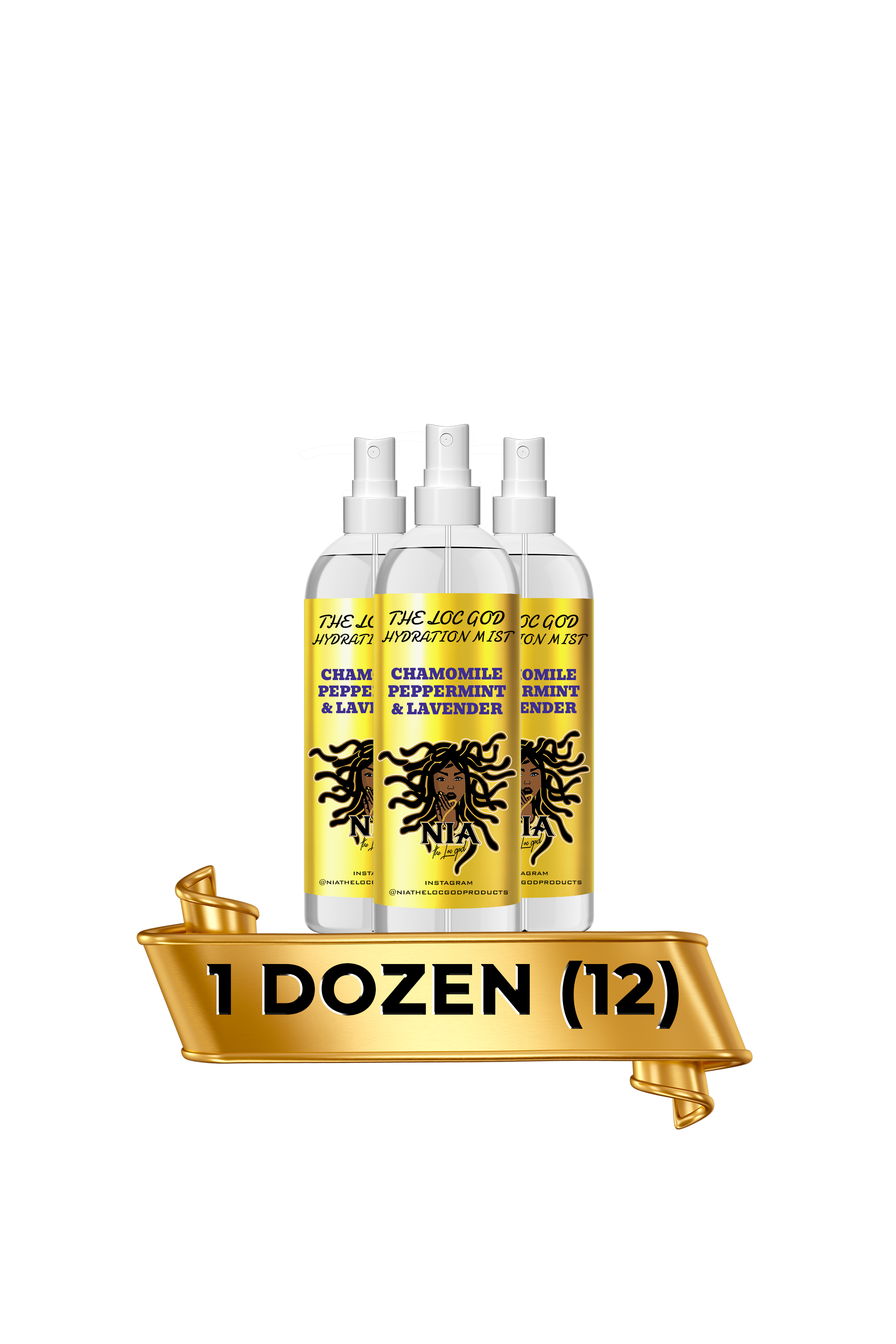 1 Doz - Hydration Mist - Chamomile Peppermint + Lavender