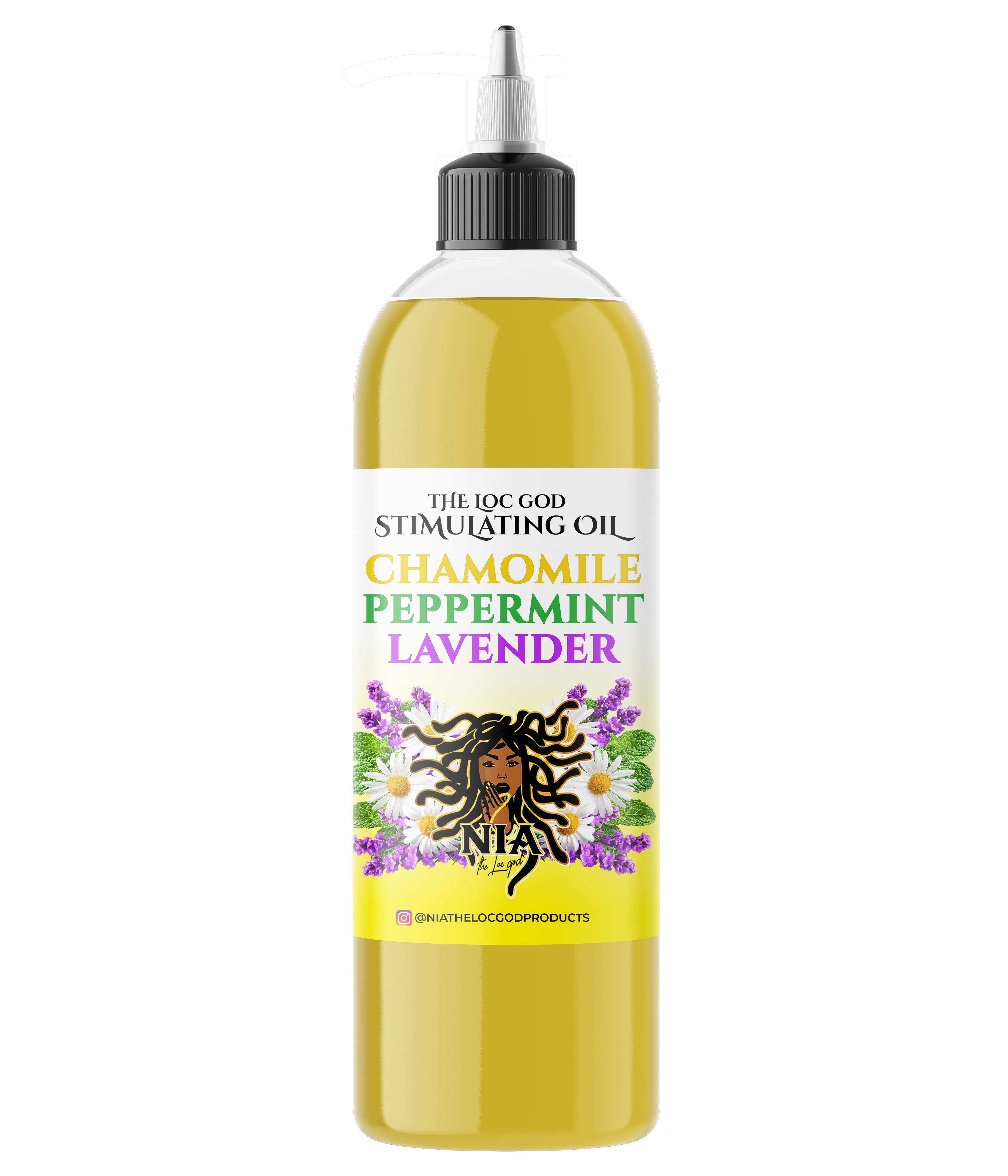 Stimulating Oil - Chamomile, Peppermint + Lavender