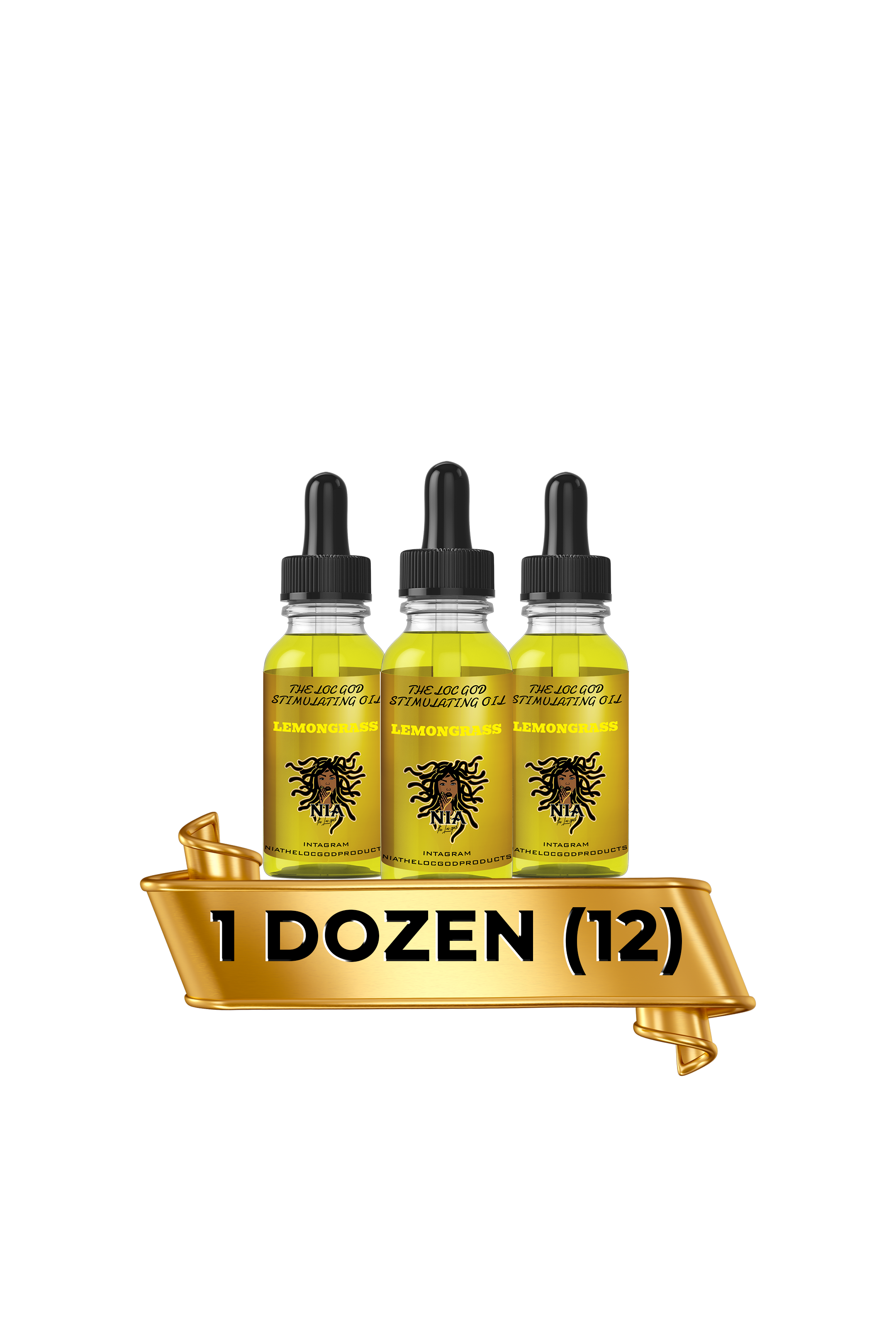 1 Dozen - Stimulating Oils - Lemongrass