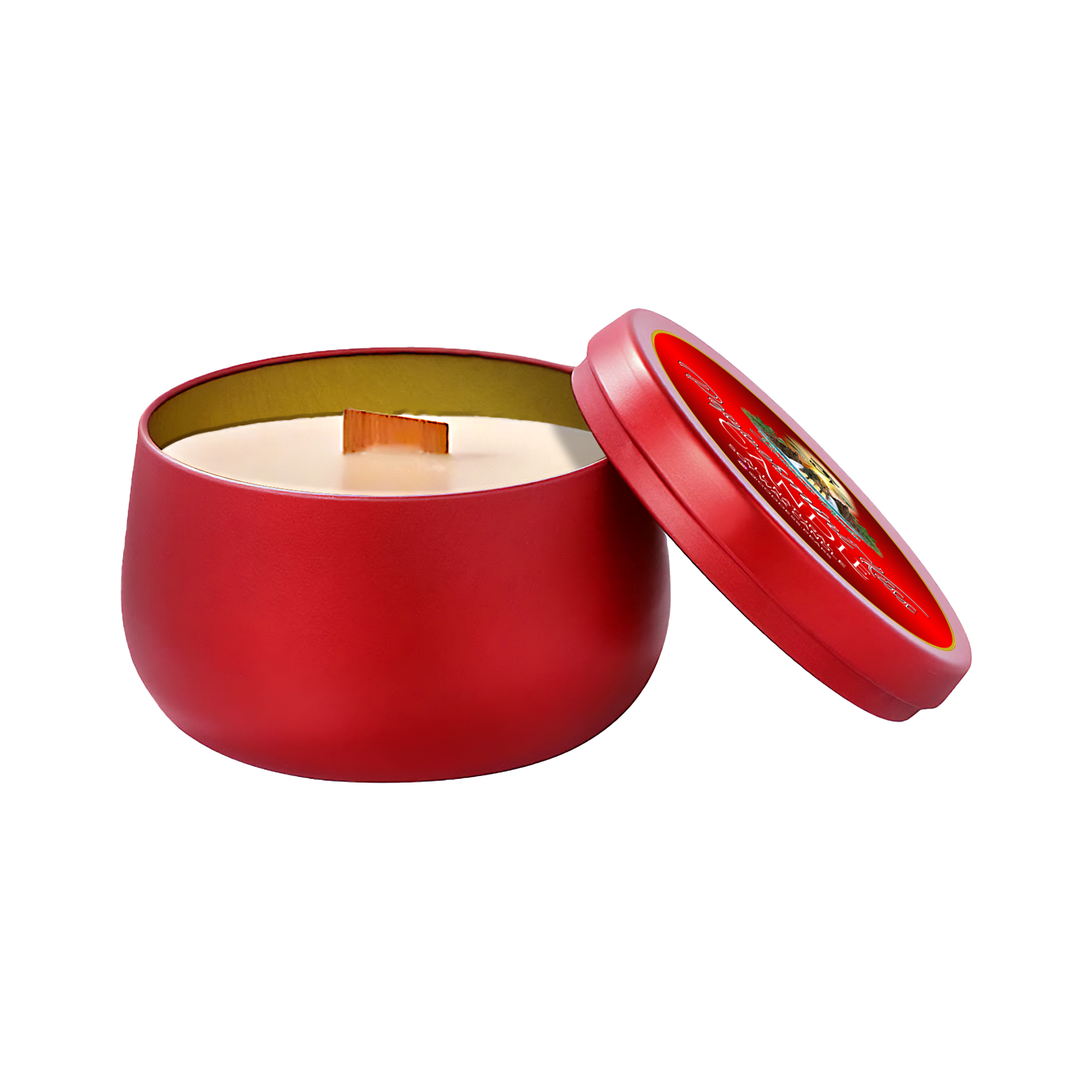 Luxury Candle - Peppermint Kiss