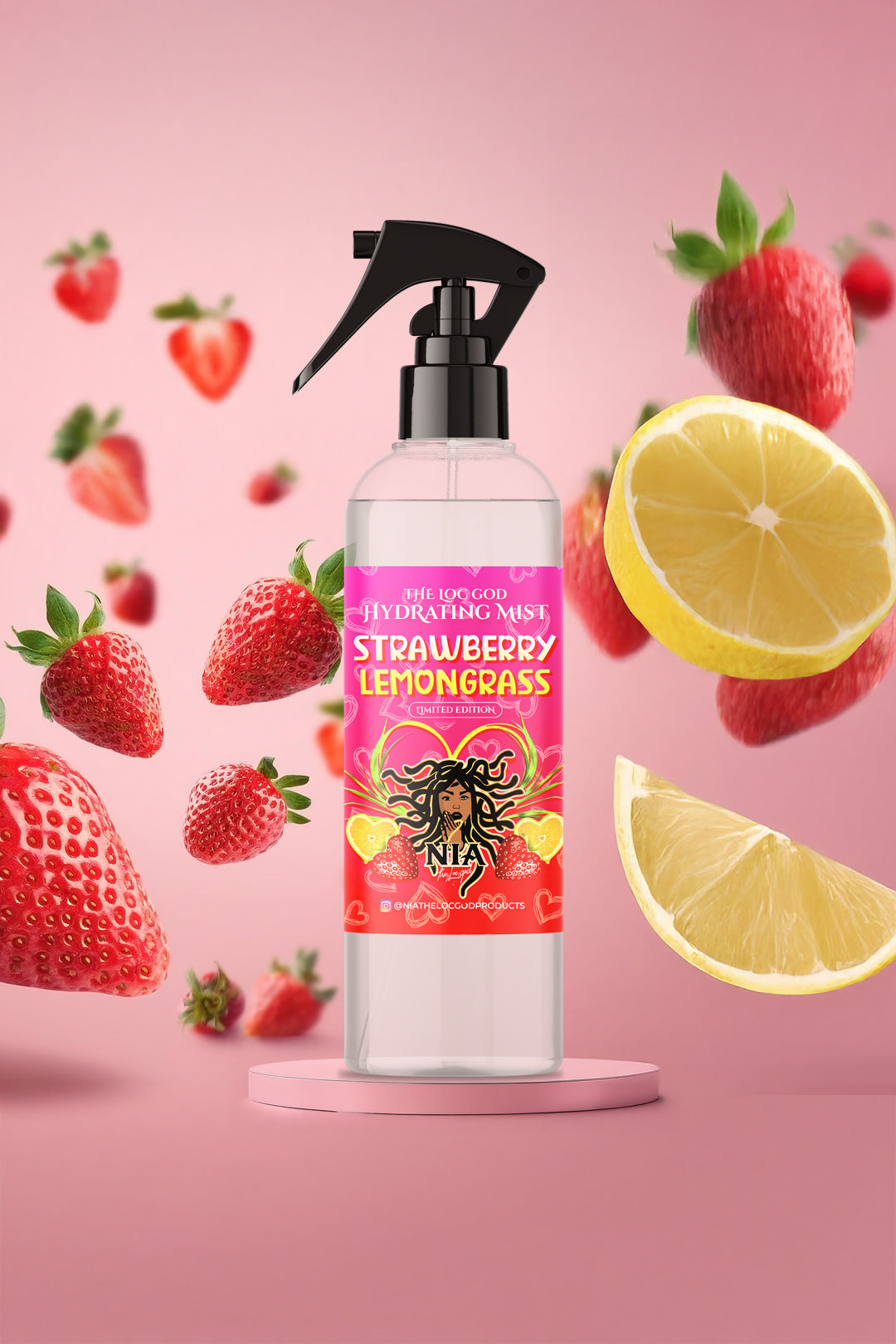 Hydration Mist- Strawberry Lemongrass