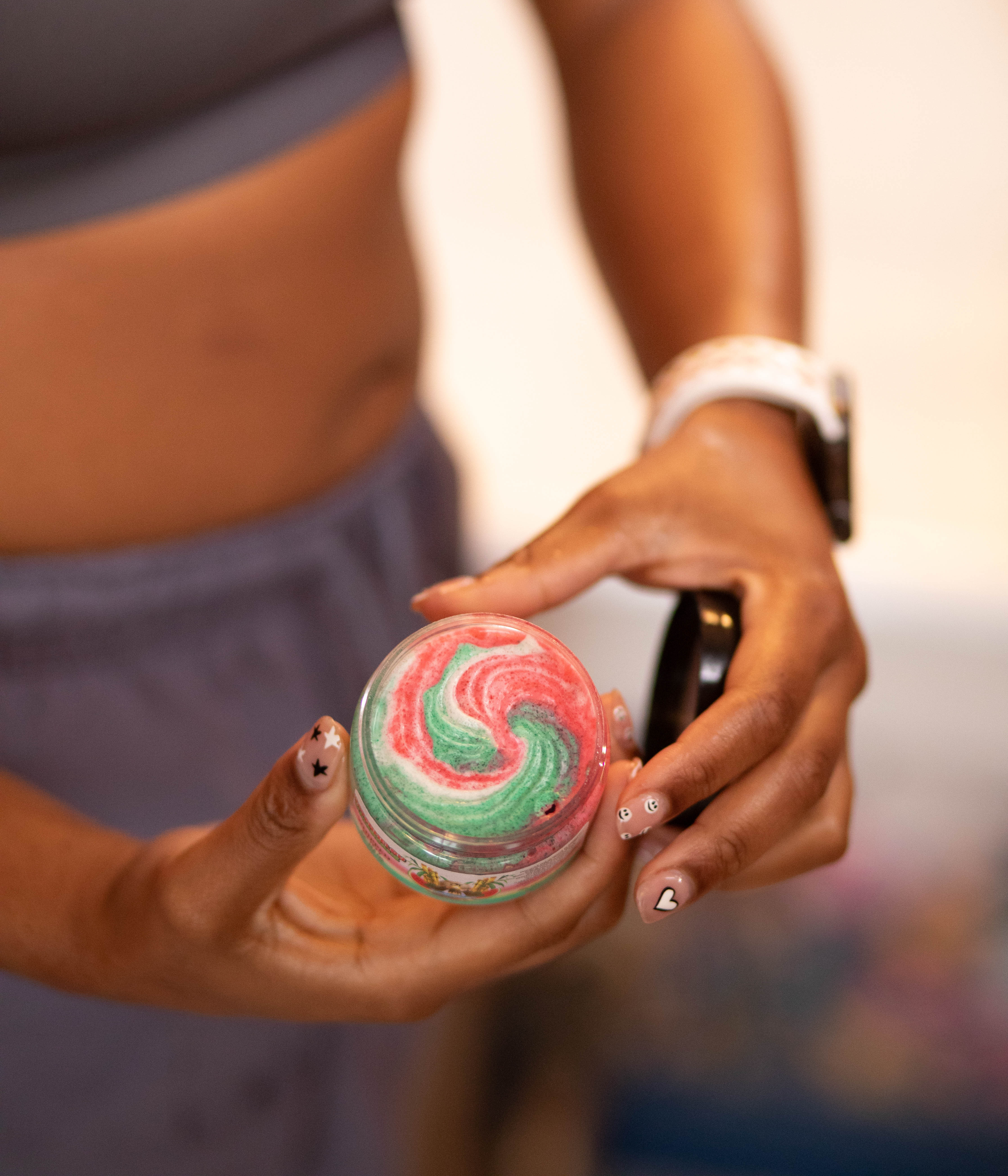 Whipped Sugar Scrub - Watermelon Sugarcane
