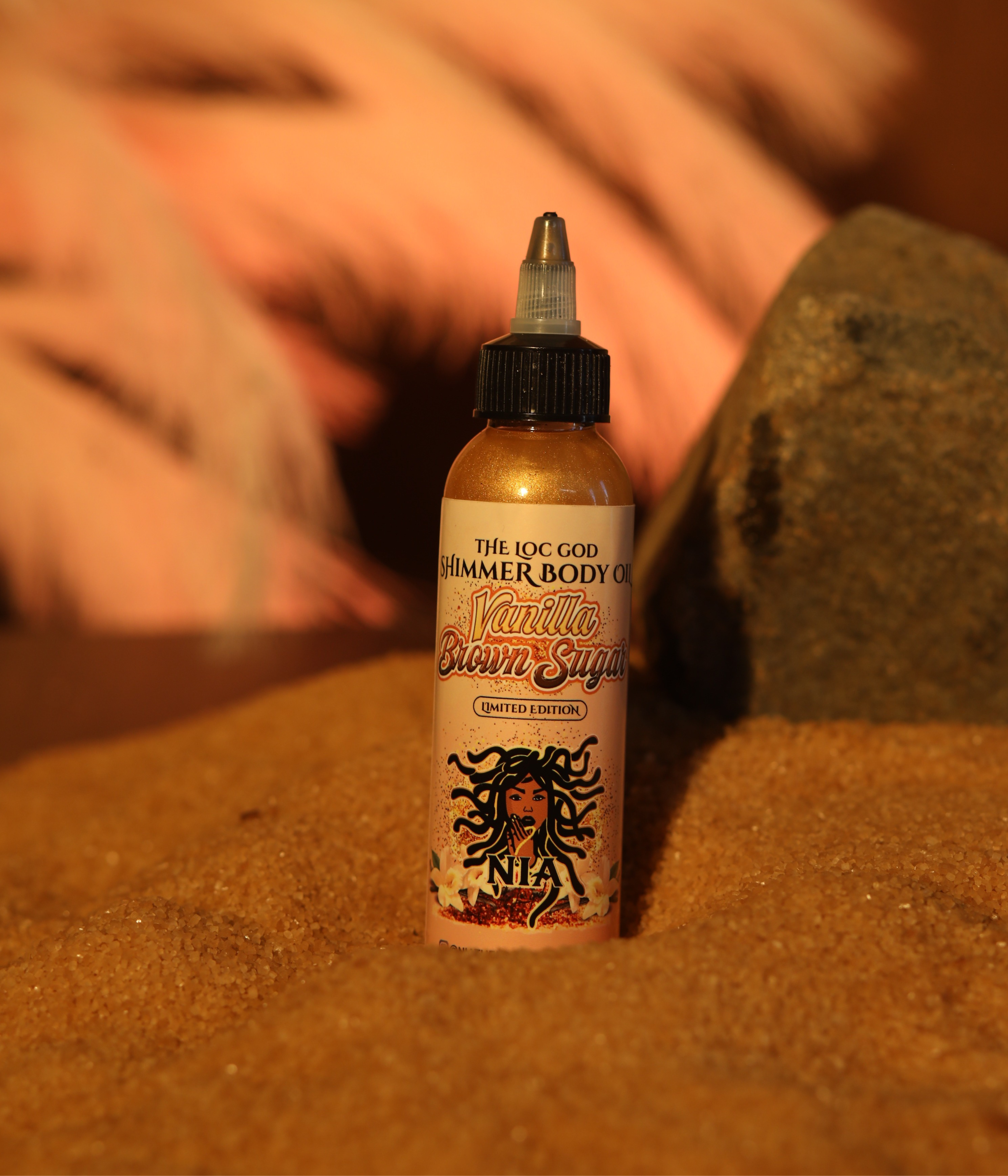 Shimmer Body Oil - Vanilla Brown Sugar