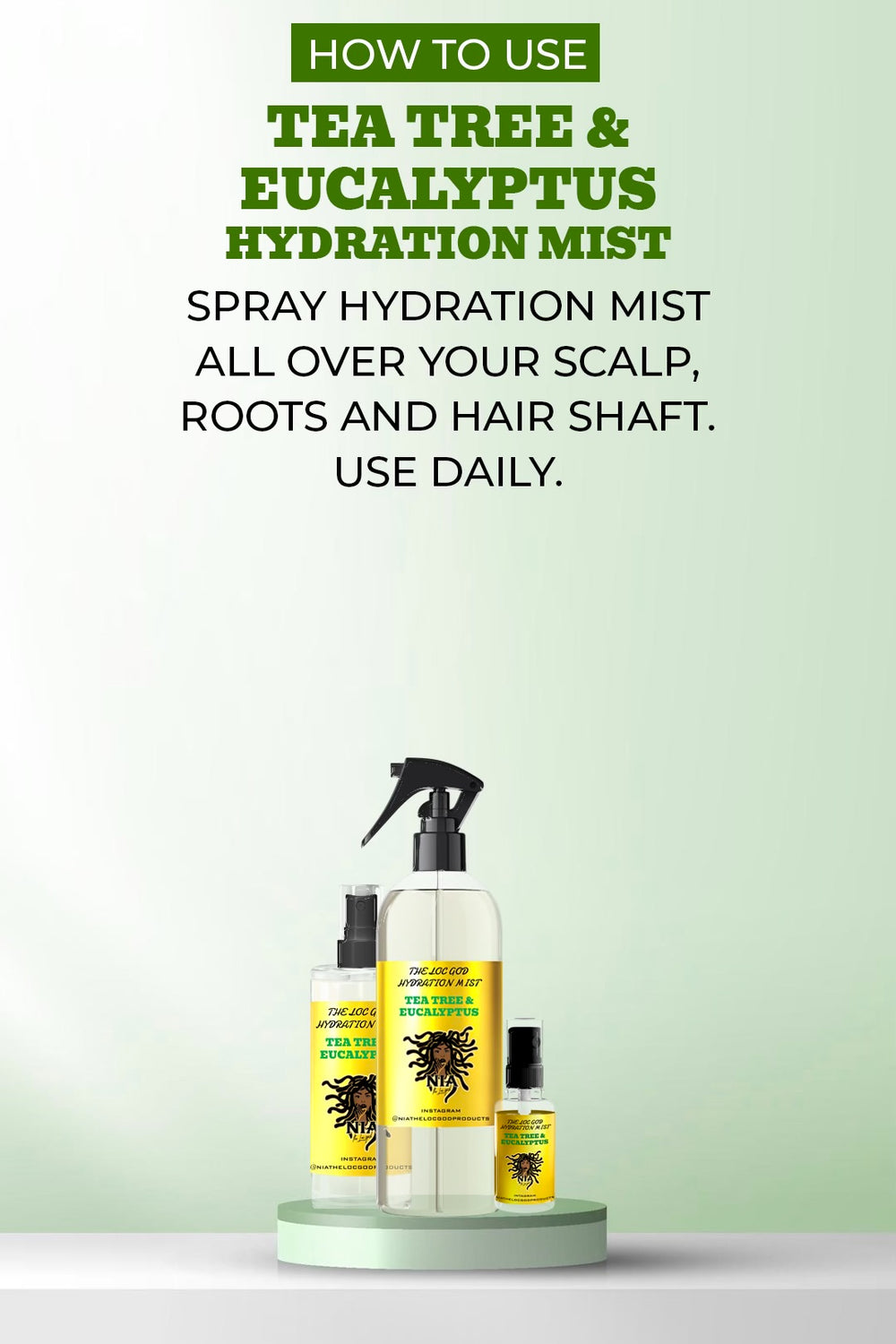 Tea Mist Hydration Mist - Tea Tree + Eucalyptus
