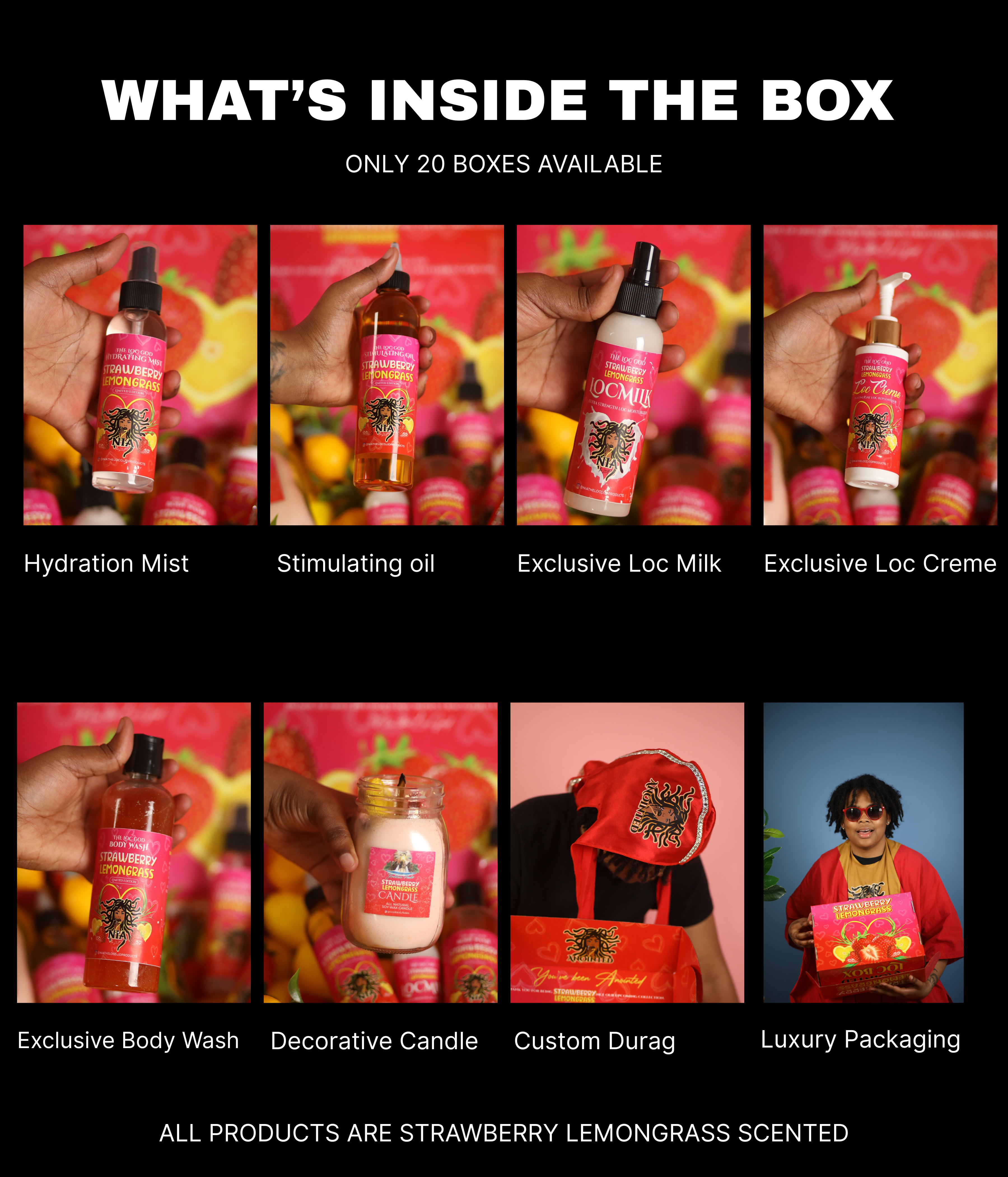 The Anointed Box – Strawberry Lemongrass